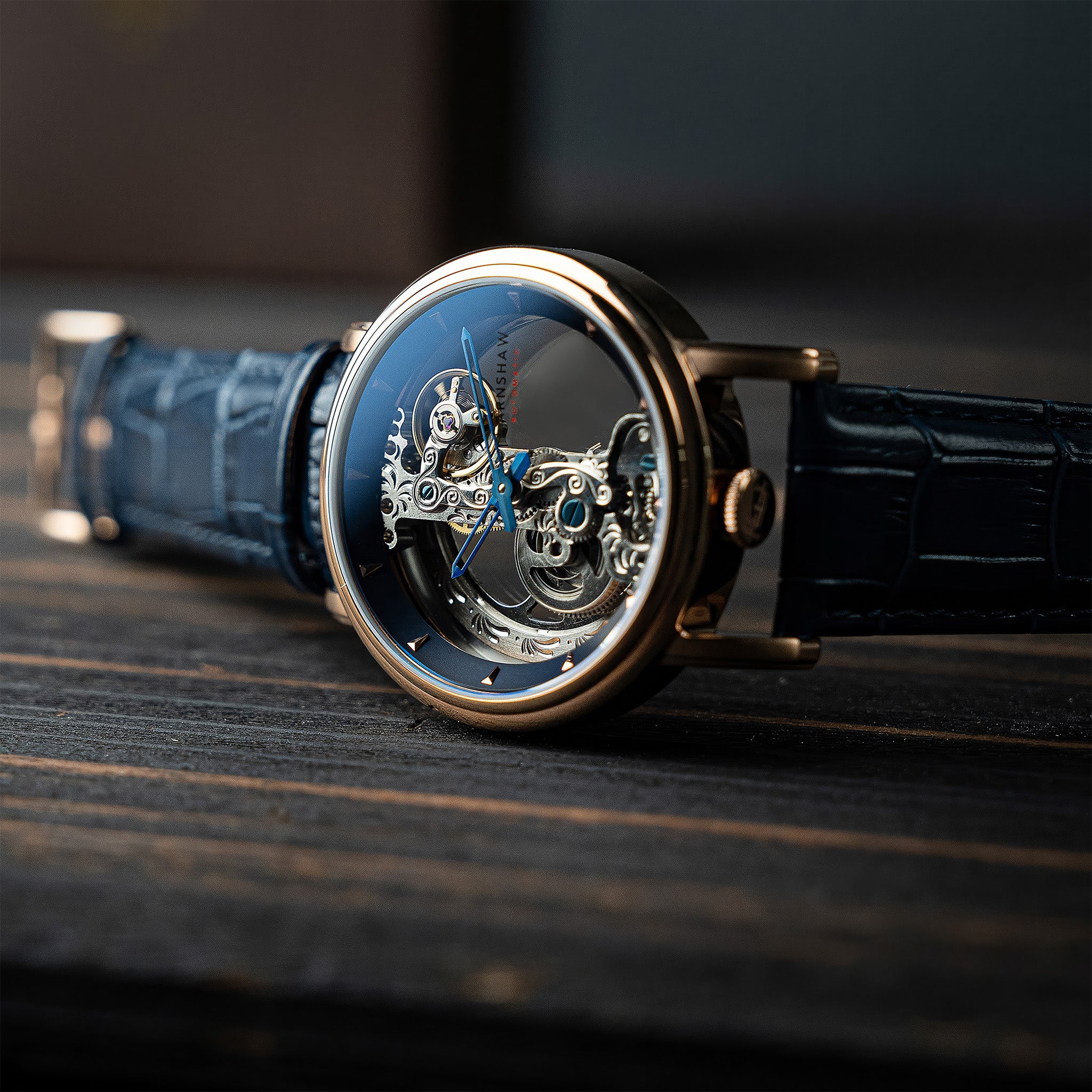 Fowler Bridge Automatic | 43 mm | Blue Rose Gold