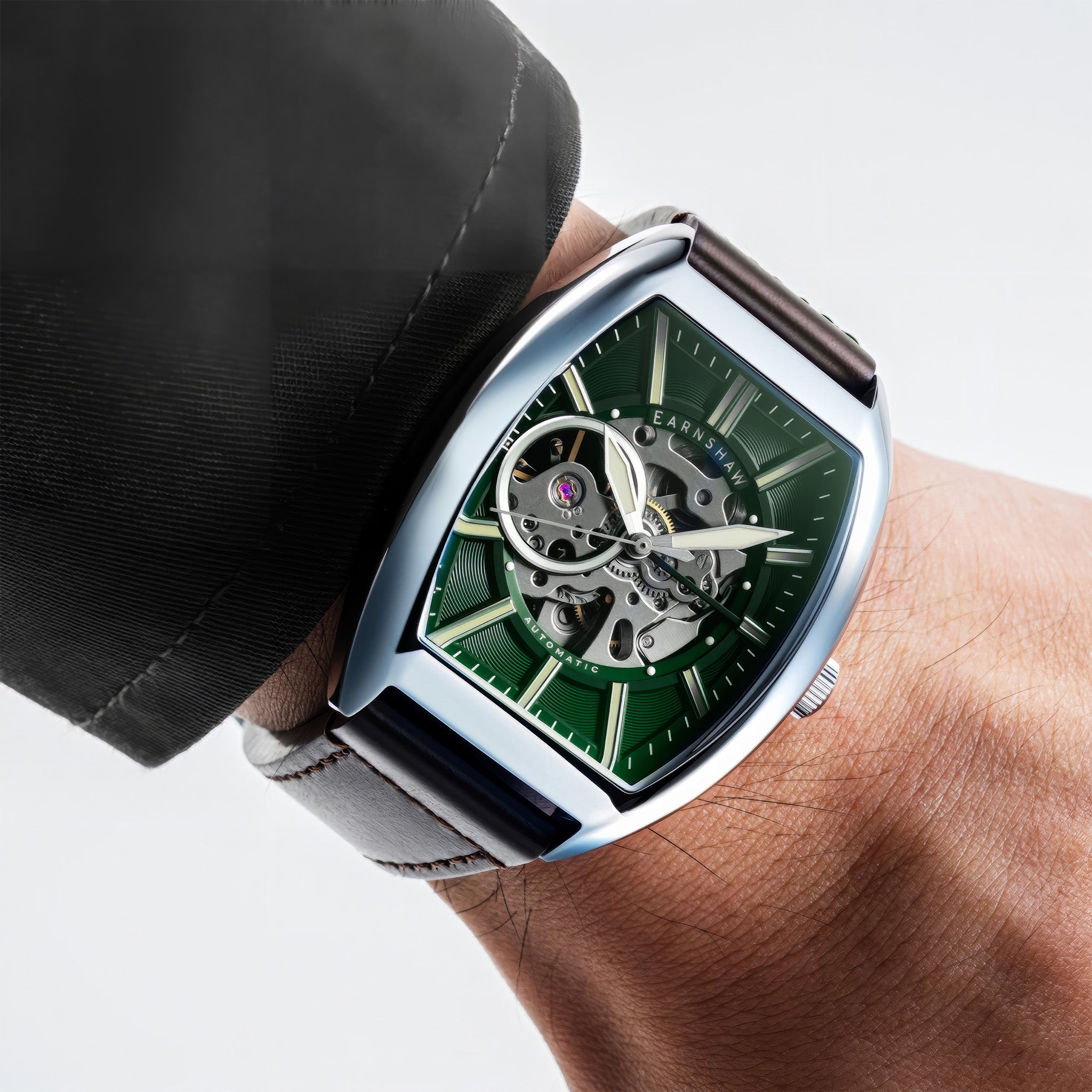 Heritage Beauchamp Skeleton Automatic | Verdant Green