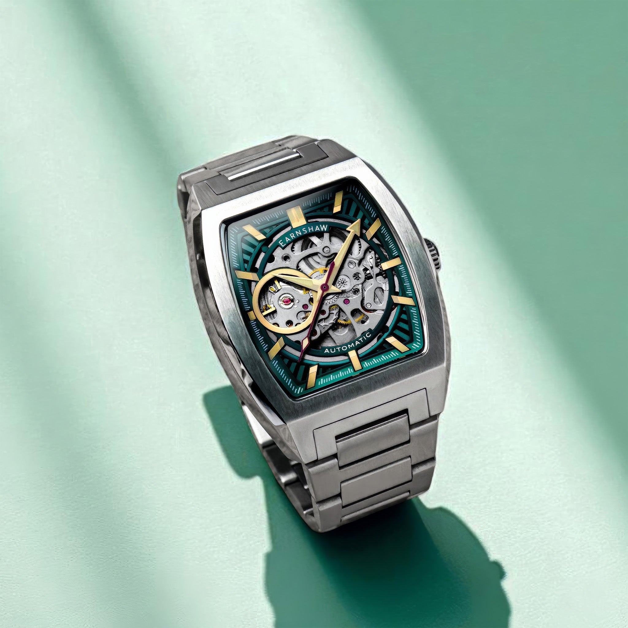 Heritage Wellington Skeleton Automatic | Cerulean Blue