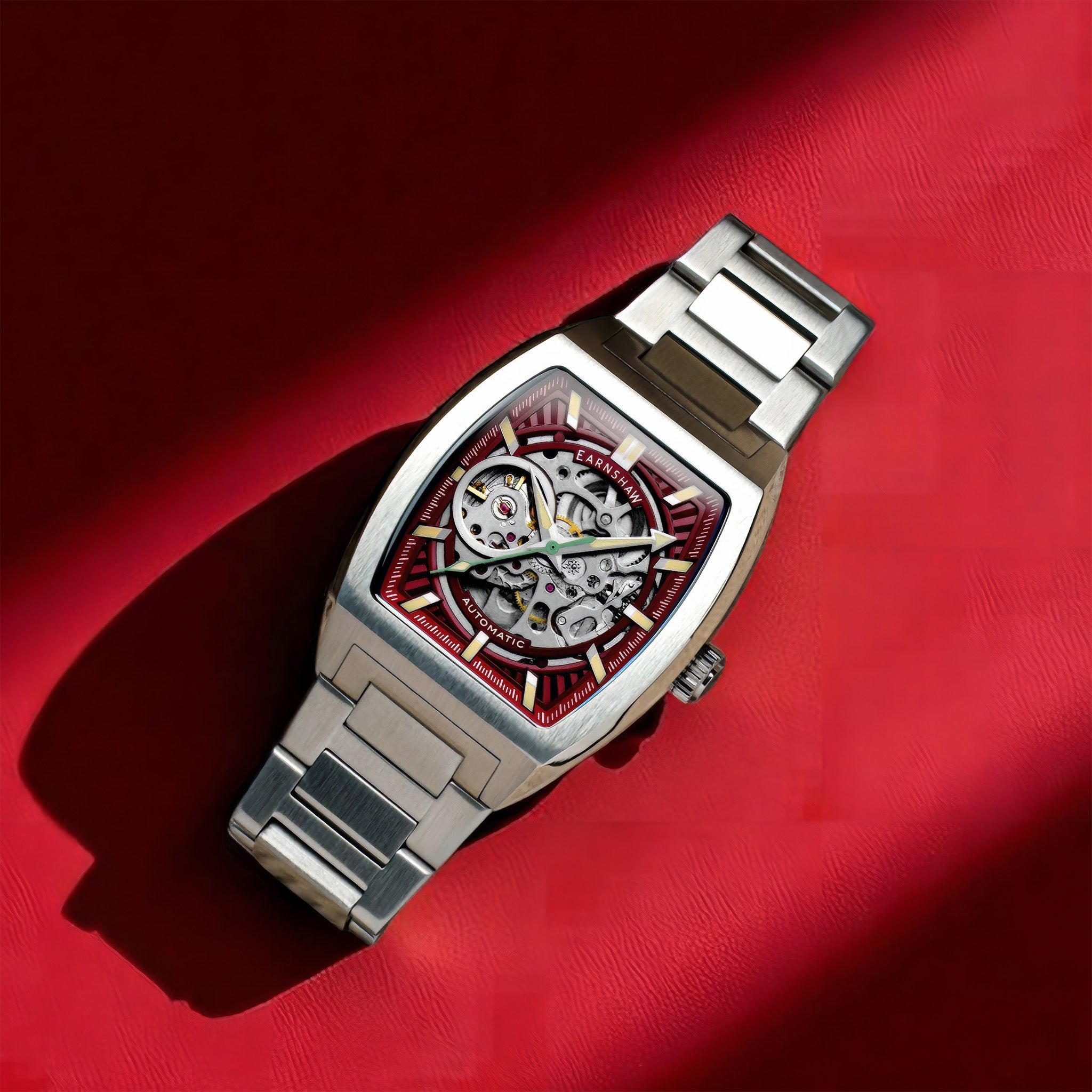 Heritage Wellington Skeleton Automatic | merlot