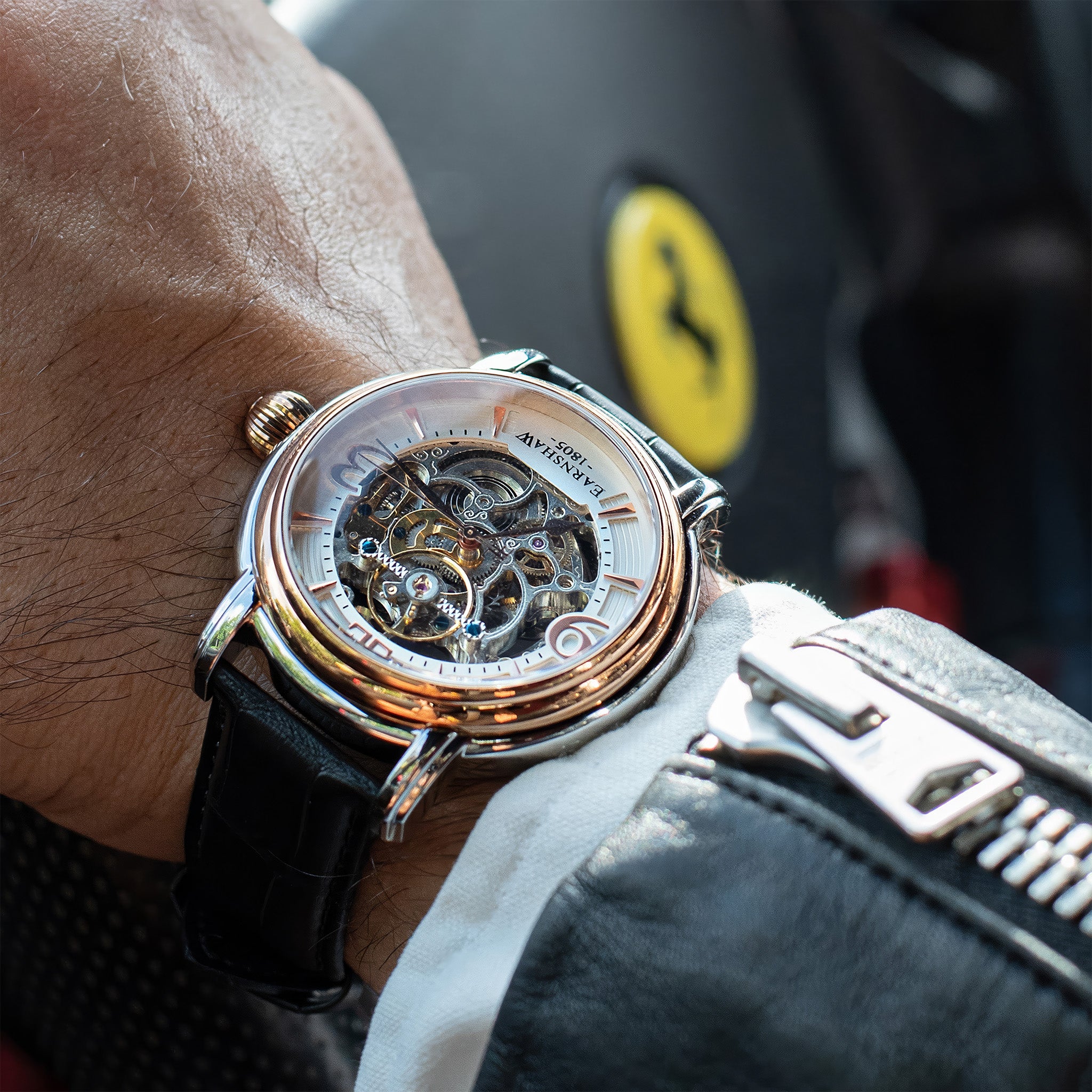 Longcase Grande Skeleton Automatic | 48 mm | Warm Gold