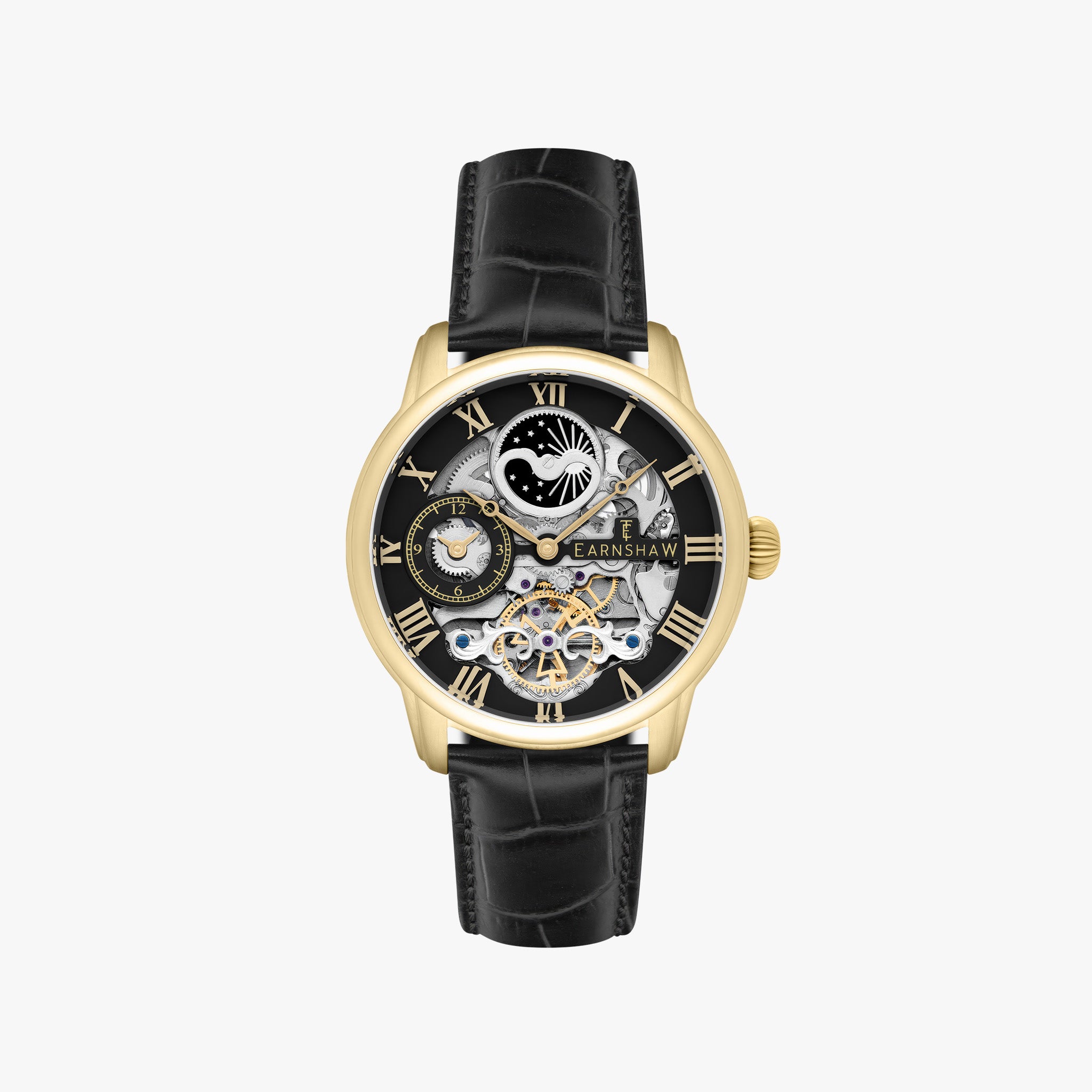 Longitude Automatic Skeleton | 44 mm | Caviar Black
