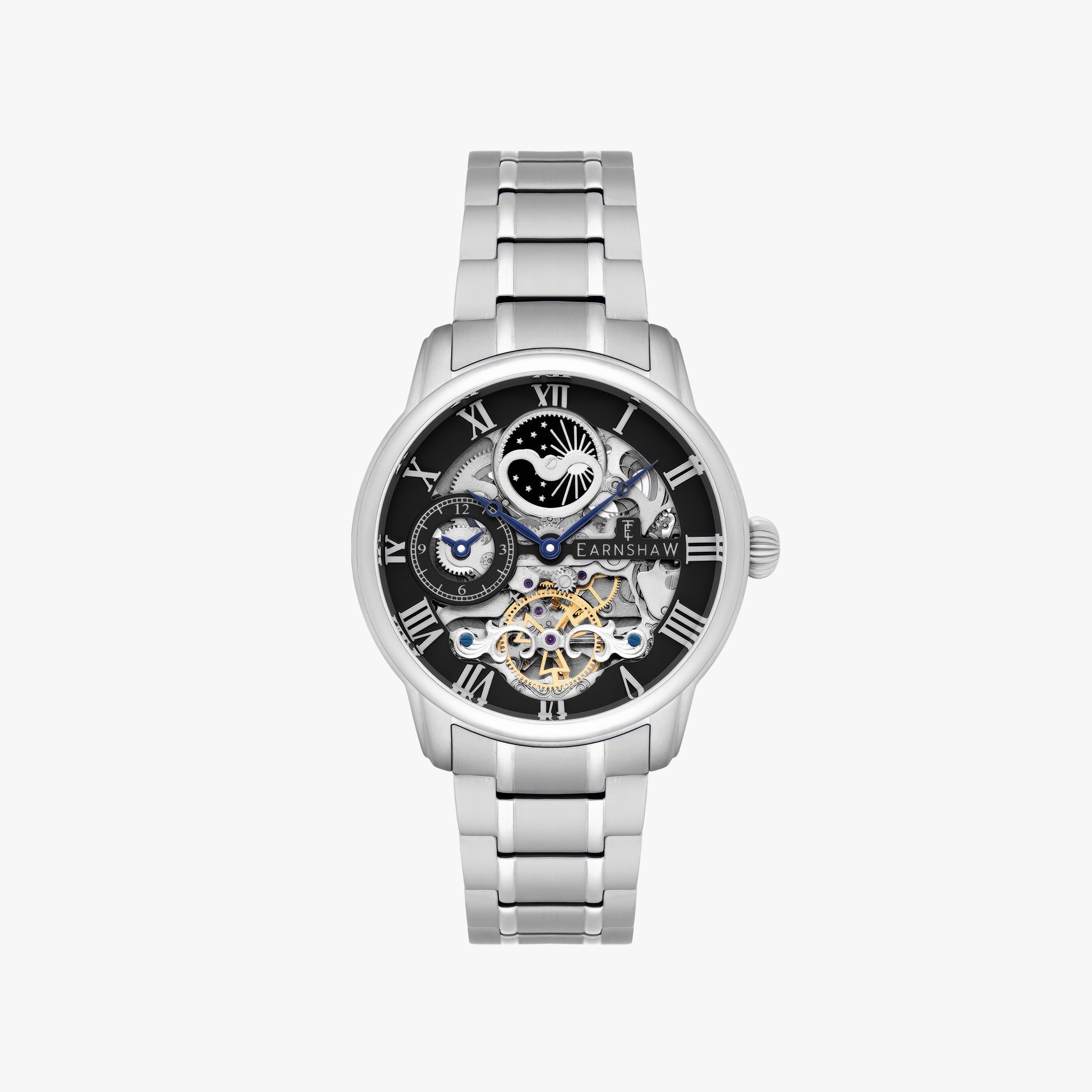 Longitude Automatic Skeleton | Steeled Black