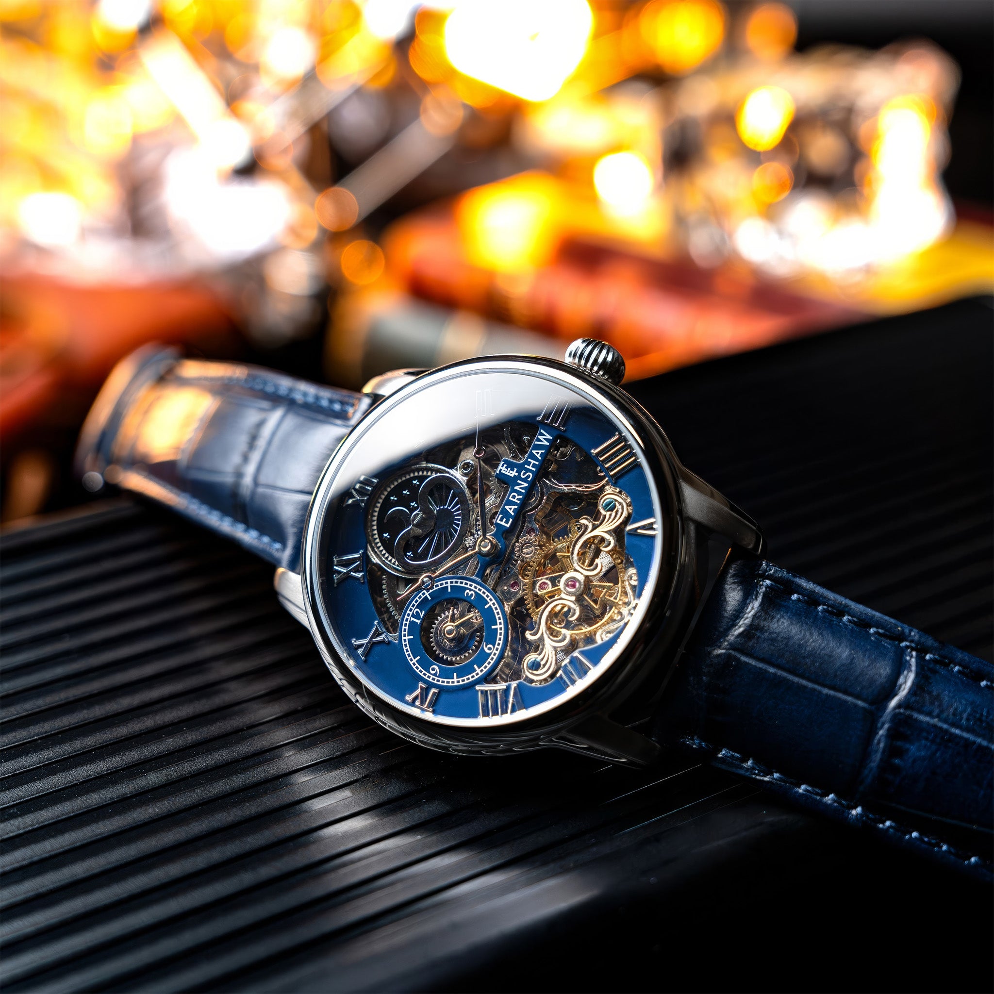 Longitude Automatic Skeleton | 44 mm | True Blue