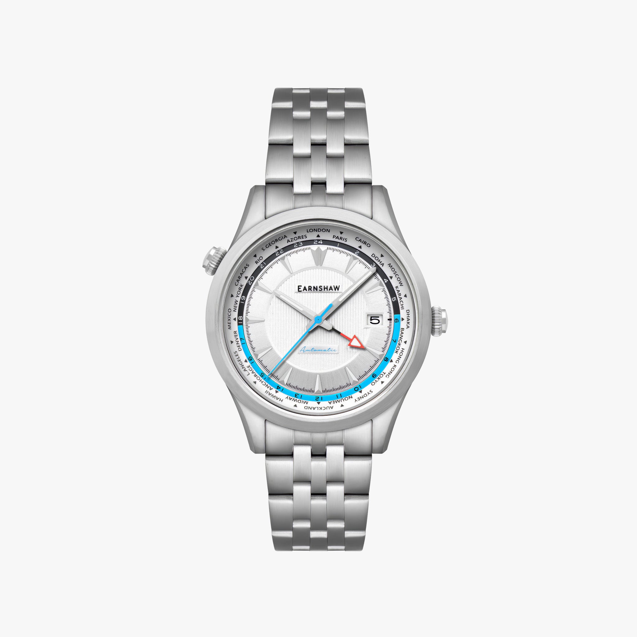 World Timer GMT Automatic | Cascading White