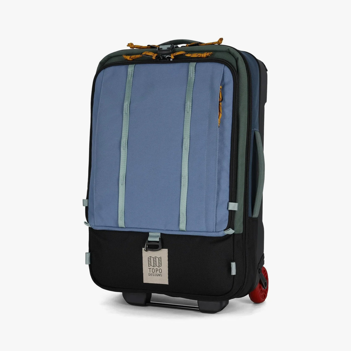 Global Travel Bag Roller 44L Tekerlekli Seyahat Çantası | Stone Blue - Forest