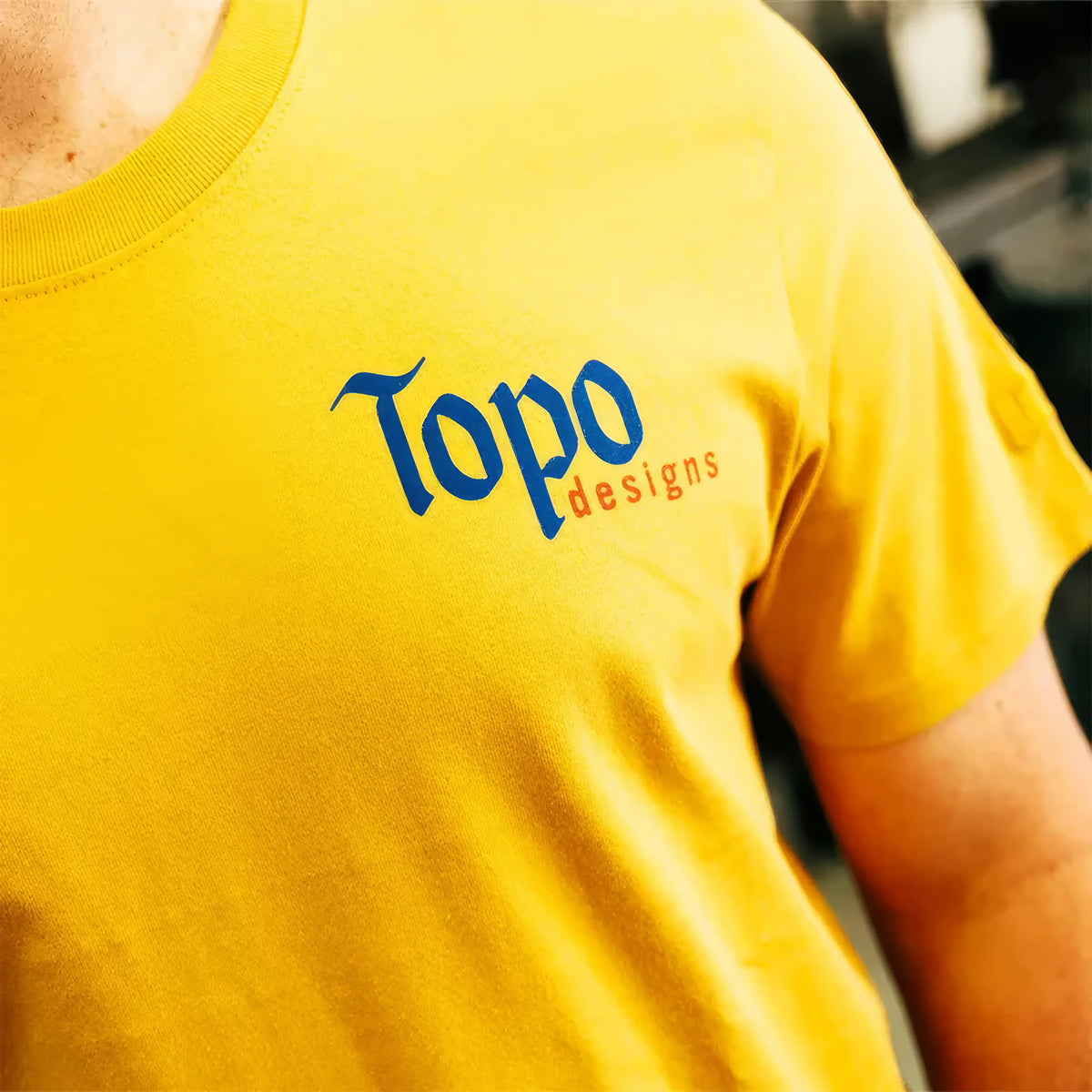Peak Tee Erkek Tshirt | Goldenrod