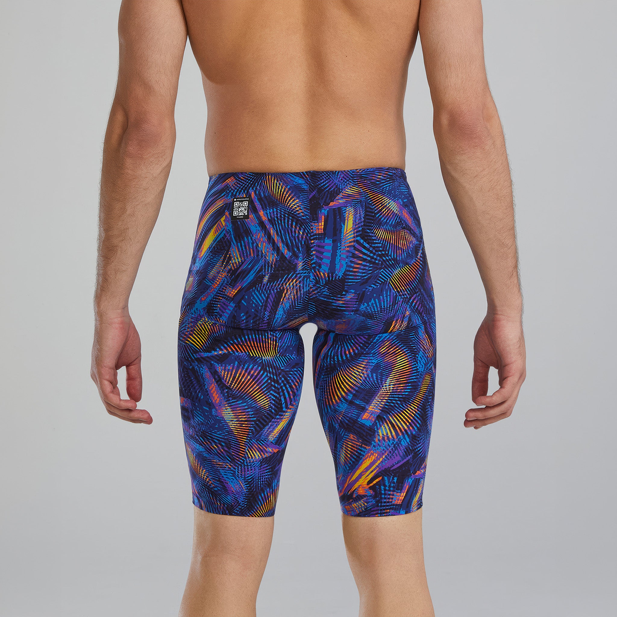 Men's Avictor™ High Waist Jammer Tech Suit | Helux 714 Purple/Gold