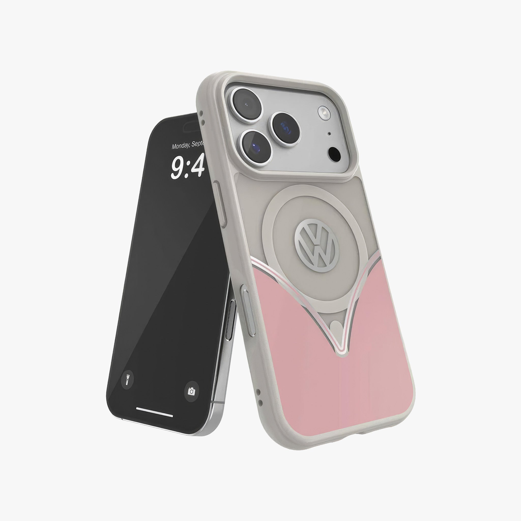 iPhone 17 Pro Max Vintage T1 MagSafe Kılıf | Pudra Pembe