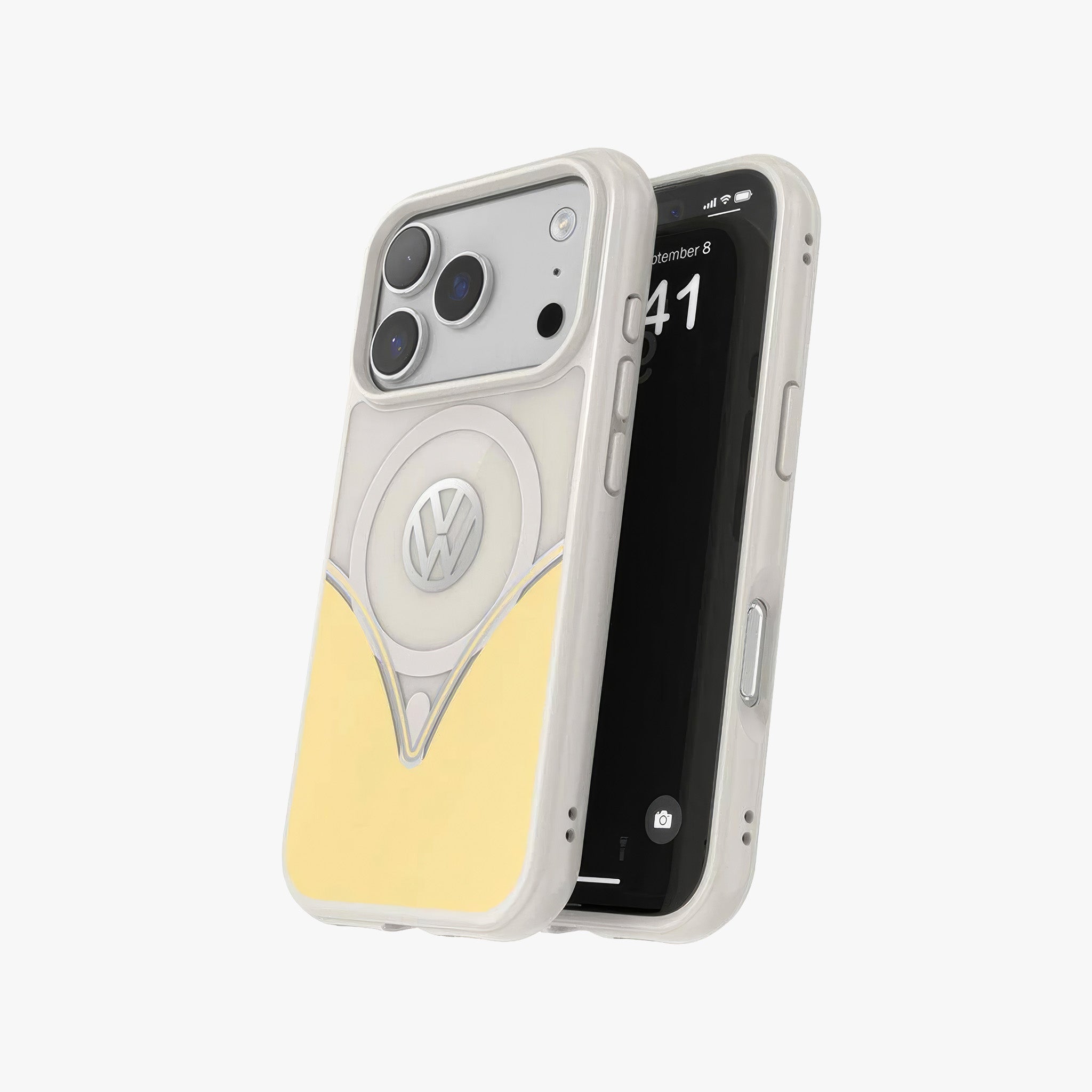 iPhone 17 Pro Max Vintage T1 MagSafe Kılıf | Yukon Sarı