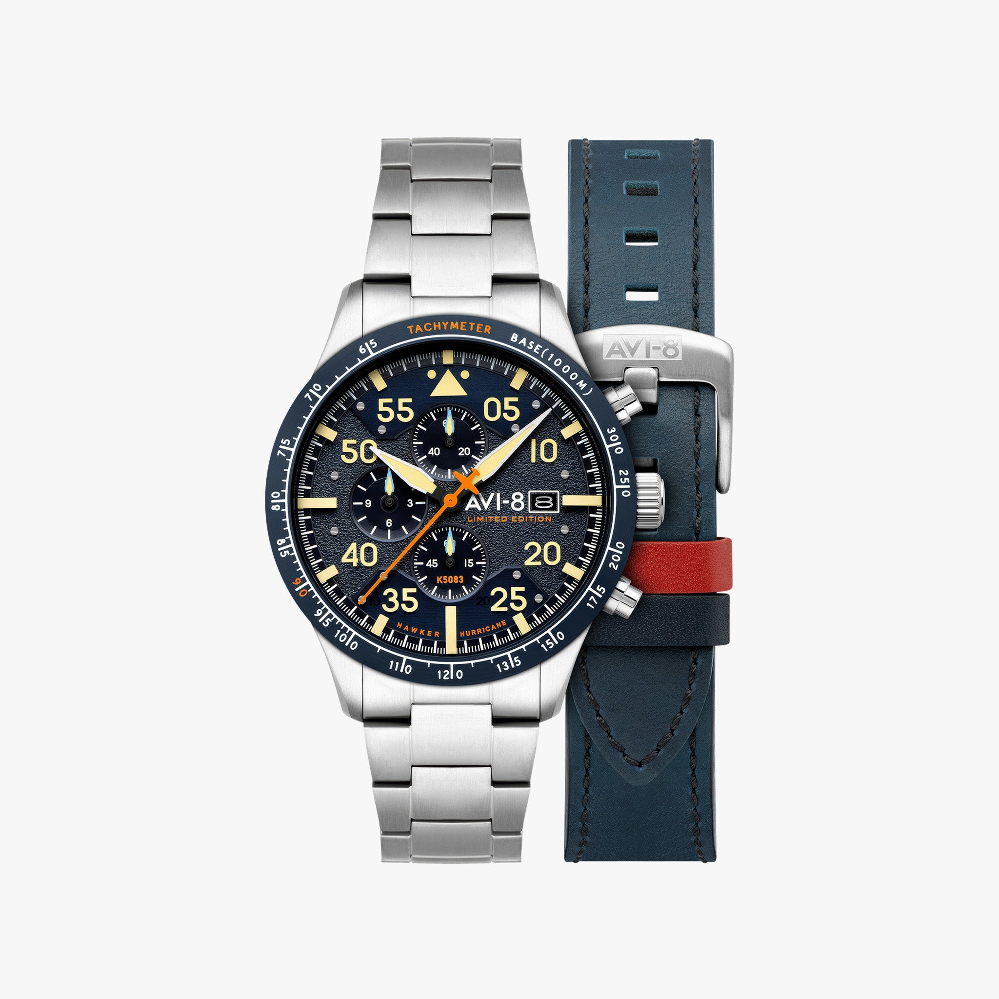 Hawker Hurricane 90th Anniversary Chronograph Limited Edition | 45 mm | Blue Horizon