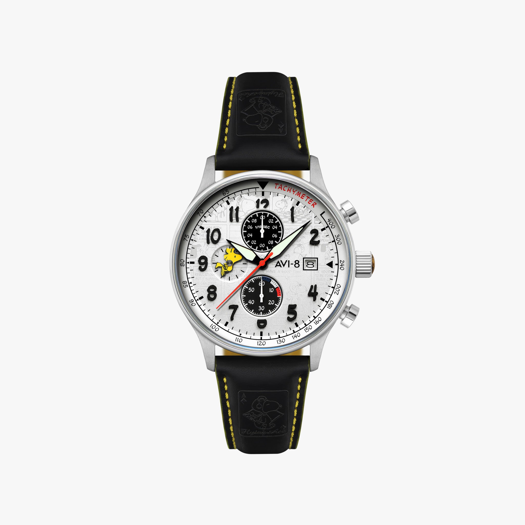 Hawker Hurricane Classic Chronograph Peanuts Snoopy Flying Ace Limited Edition | 44 mm | Woodstock White