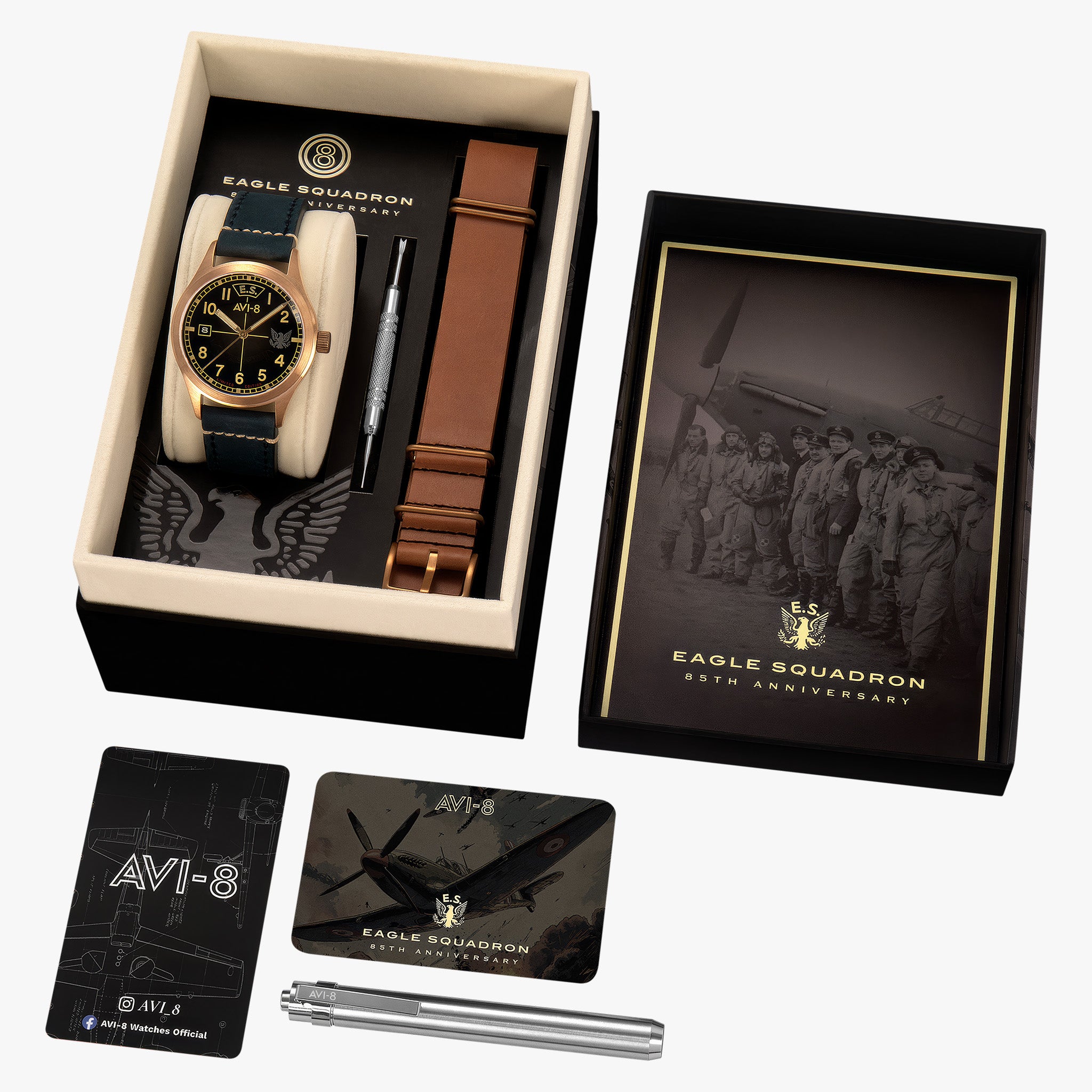 Eagle Squadron Automatic Bronze 85th Limited Edition | 39 mm | Gravesend