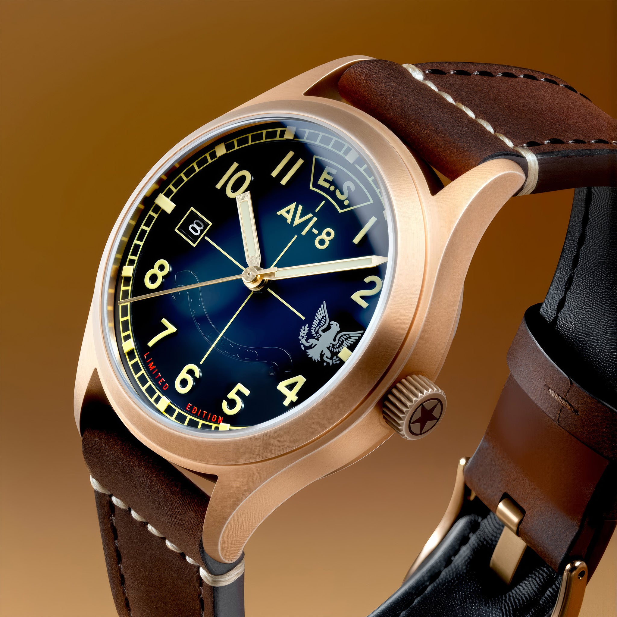 Eagle Squadron Automatic Bronze 85th Limited Edition | 39 mm | Southend
