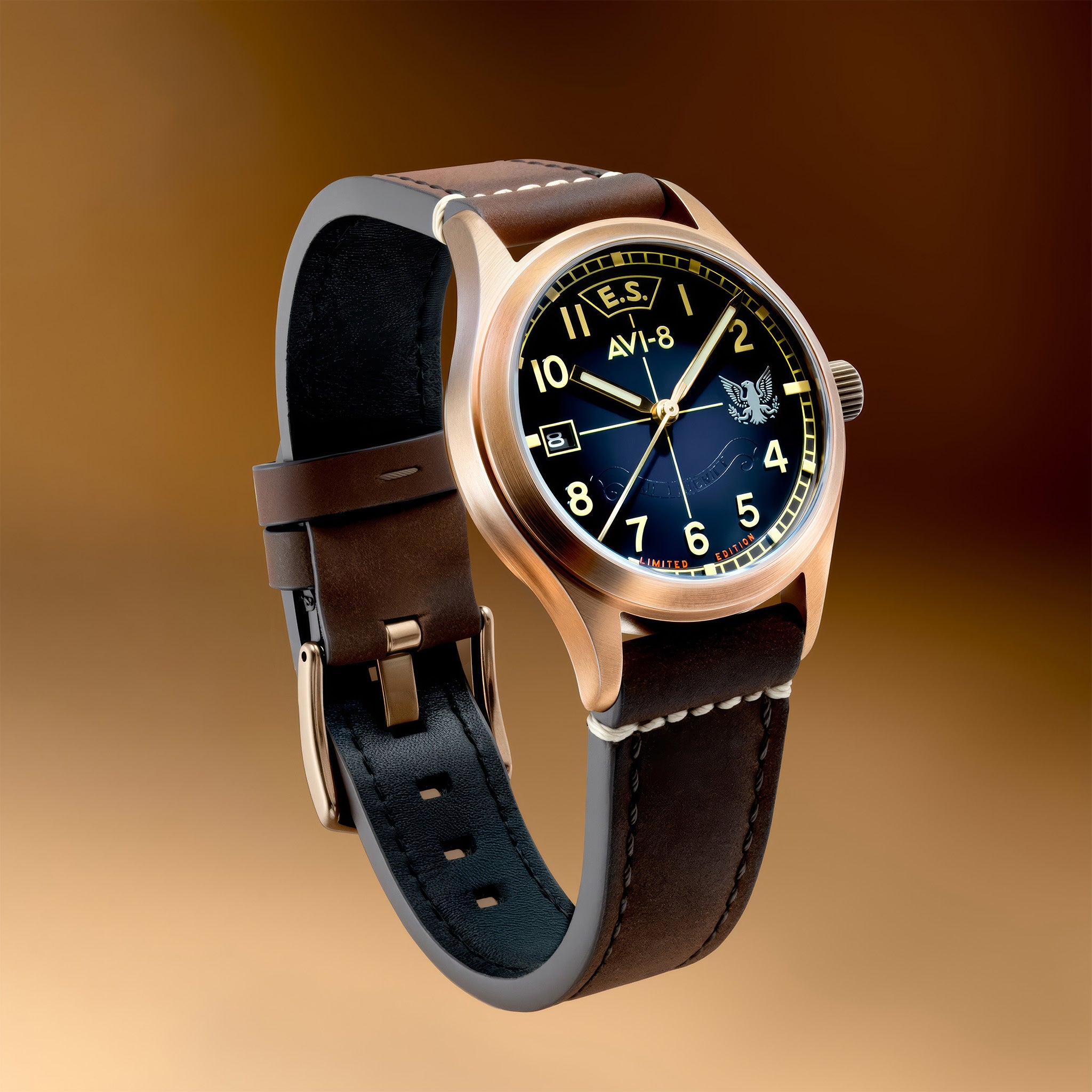 Eagle Squadron Automatic Bronze 85th Limited Edition | 39 mm | Southend