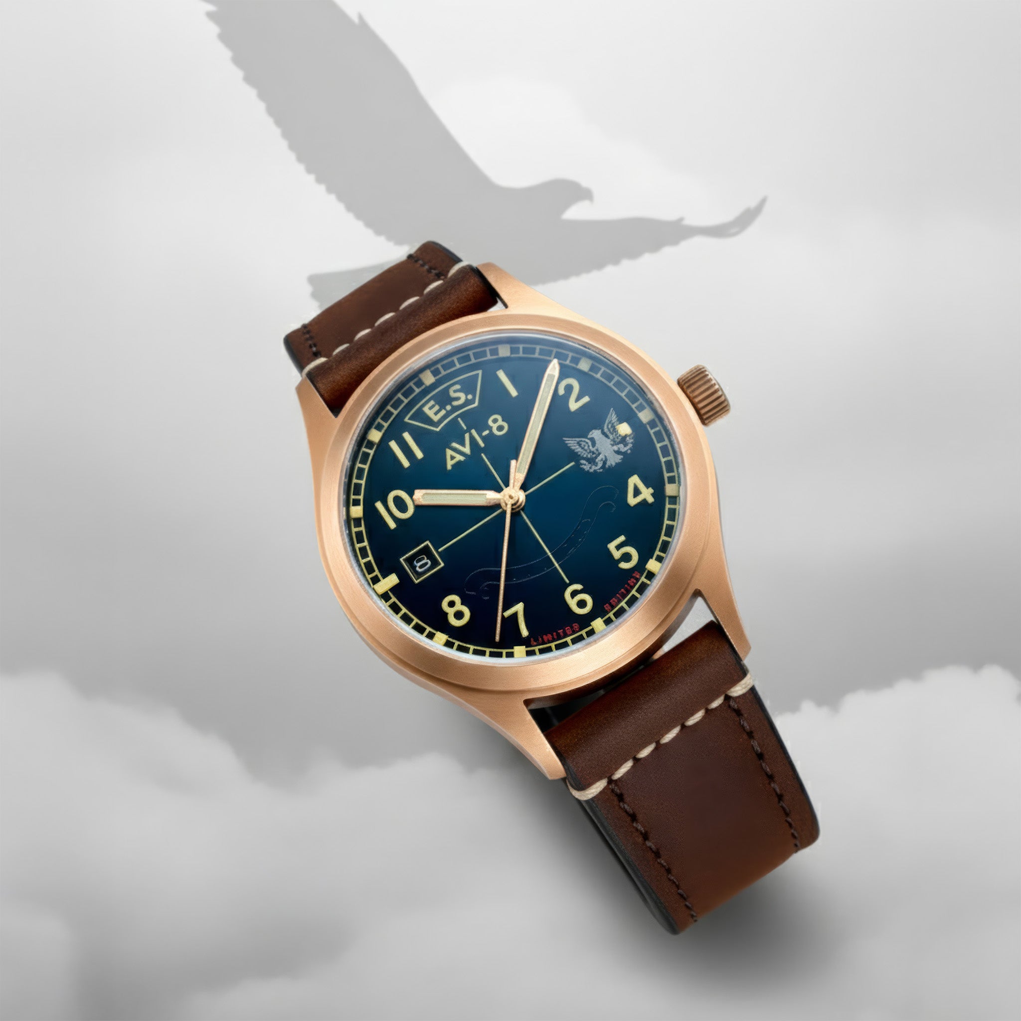 Eagle Squadron Automatic Bronze 85th Limited Edition | 39 mm | Southend