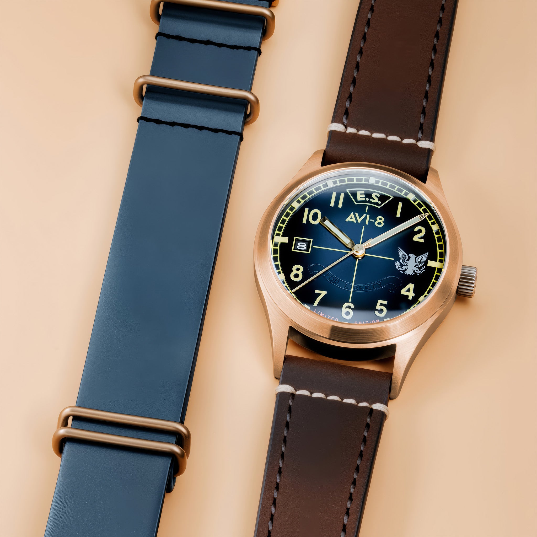 Eagle Squadron Automatic Bronze 85th Limited Edition | 39 mm | Southend