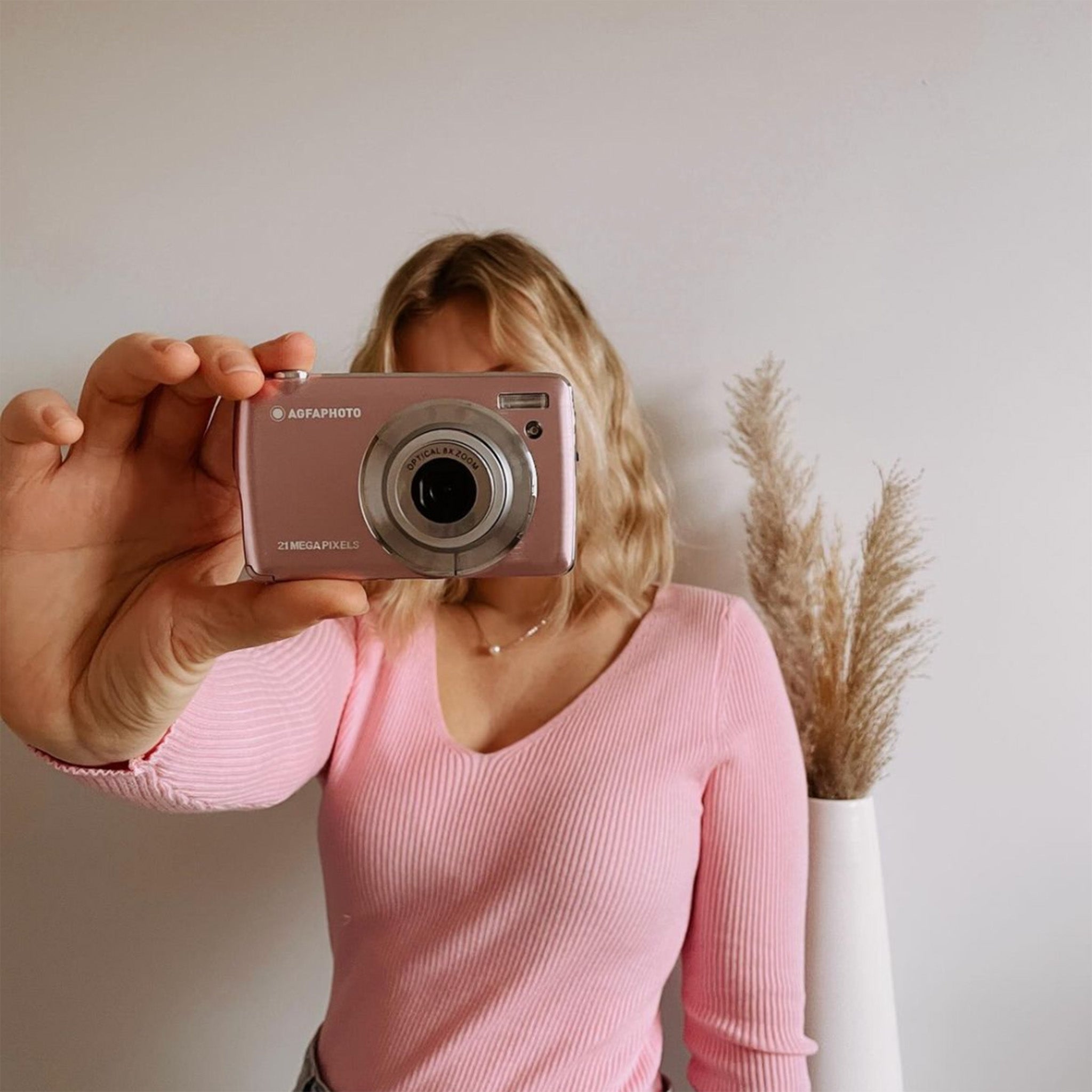 Realishot DC8200 | Fotoğraf Makinesi 16GB SD | Pembe