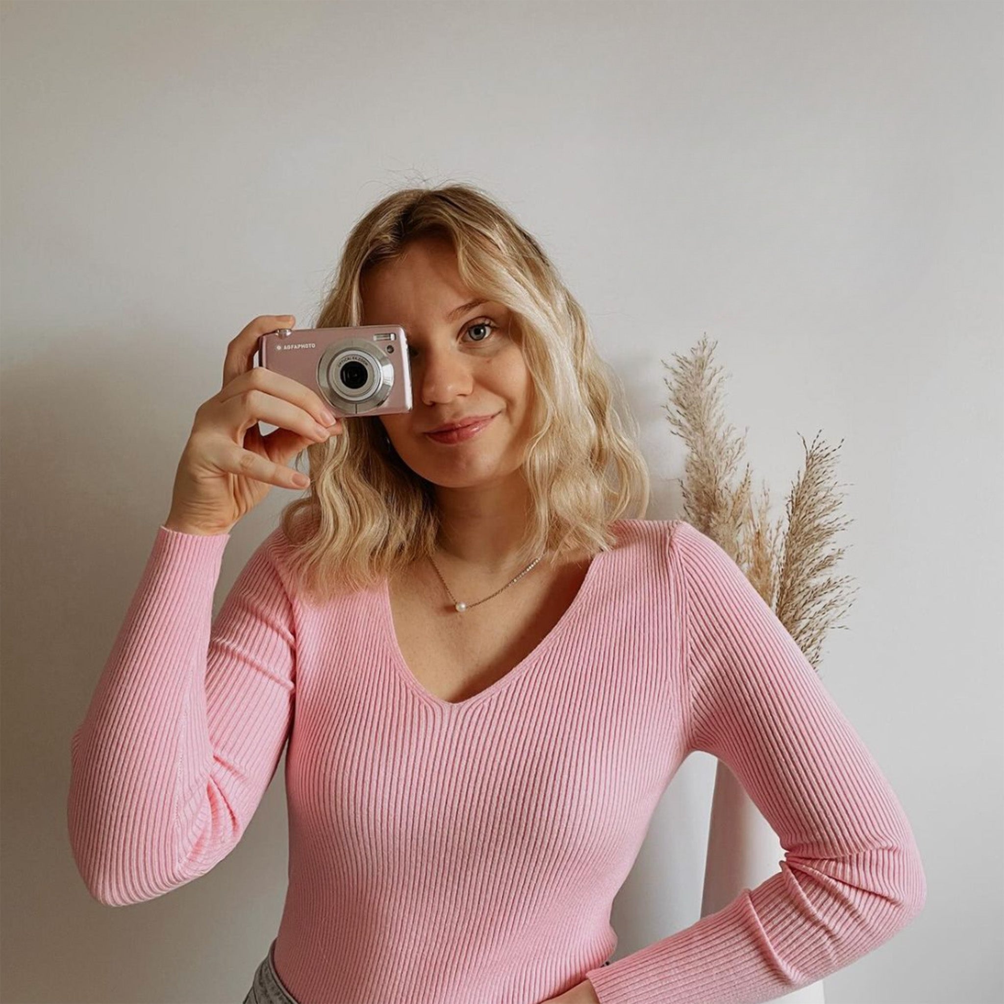 Realishot DC8200 | Fotoğraf Makinesi 16GB SD | Pembe