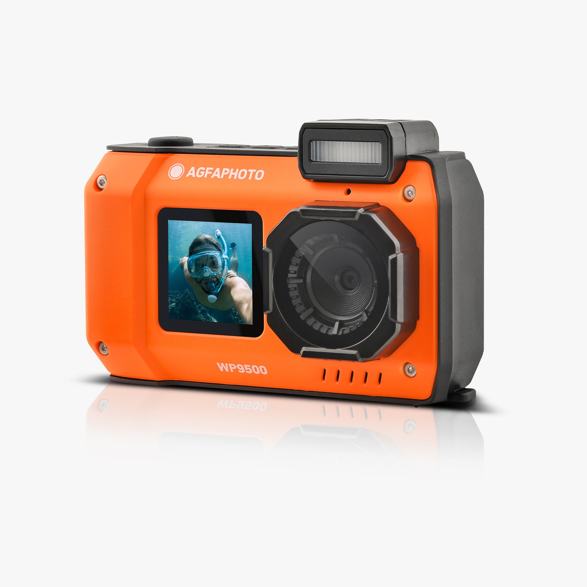 Realishot WP9500 | Su Altı Fotoğraf Makinesi | Turuncu