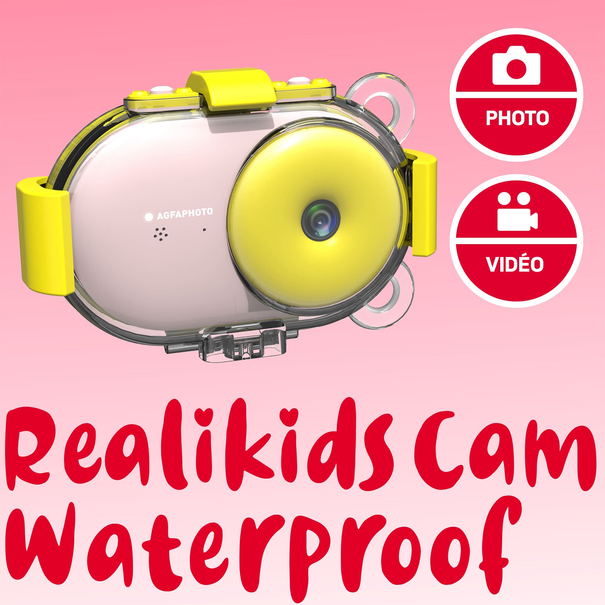 Realikids Cam Waterproof | Pembe