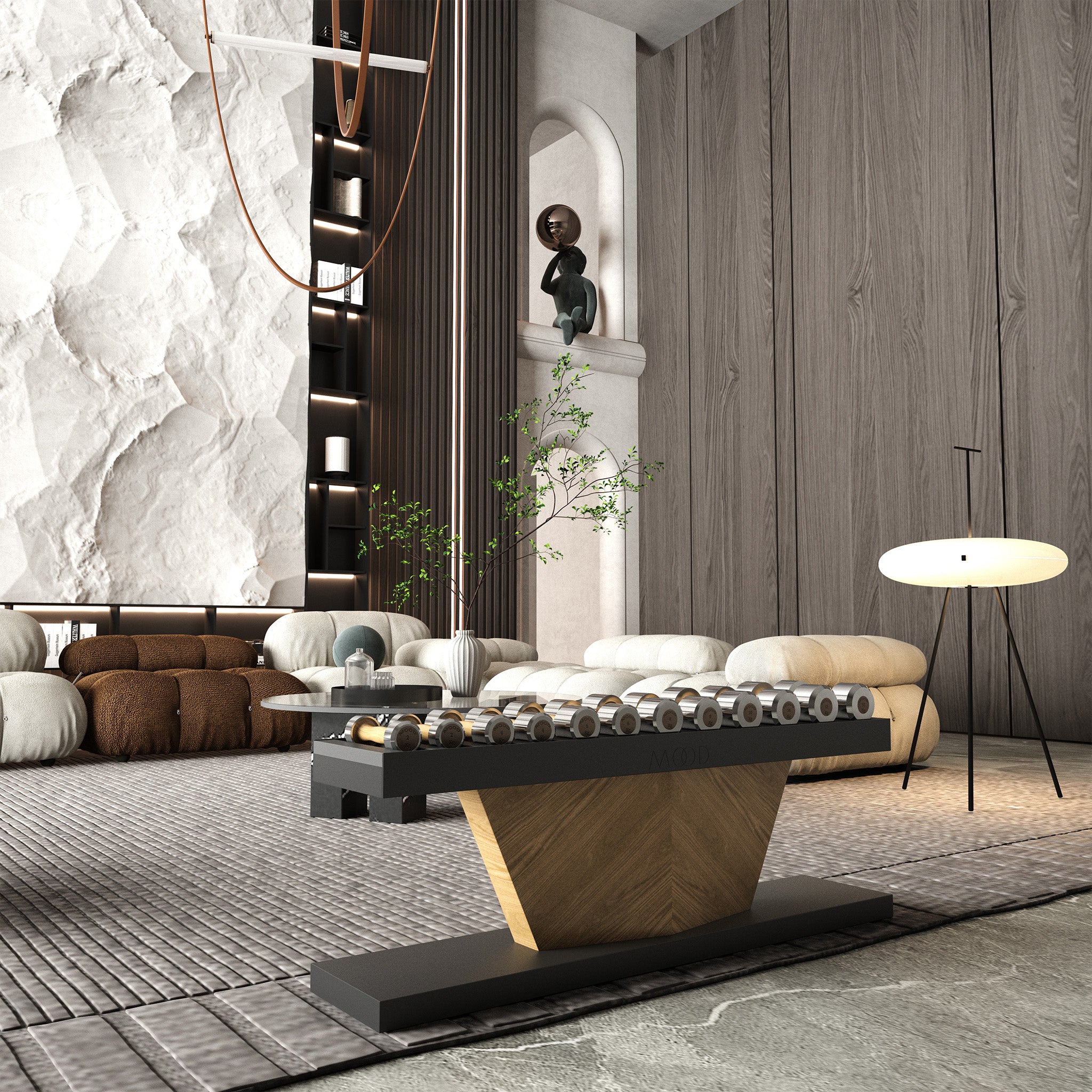 Avoa Dumbbell Stand | Horizontal Stand