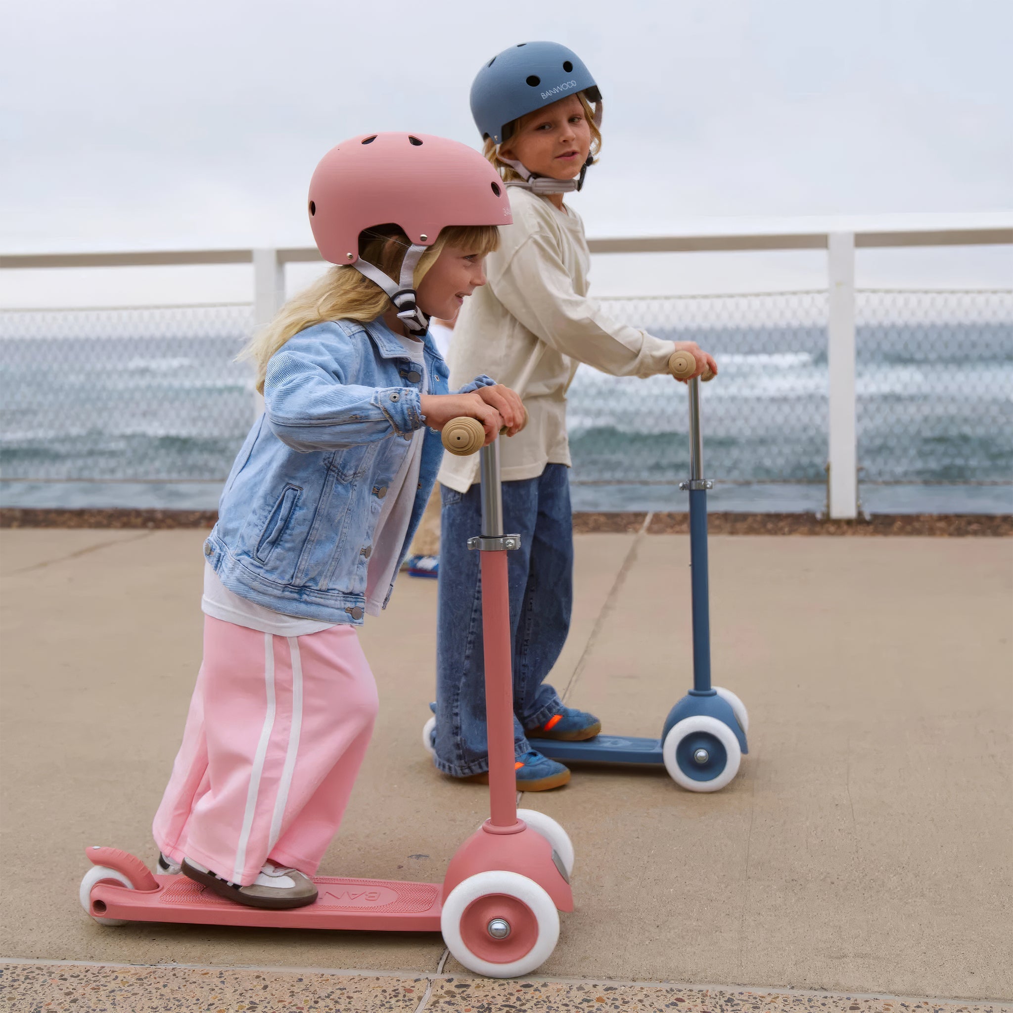 Eco Çocuk Scooter | Koyu Pembe
