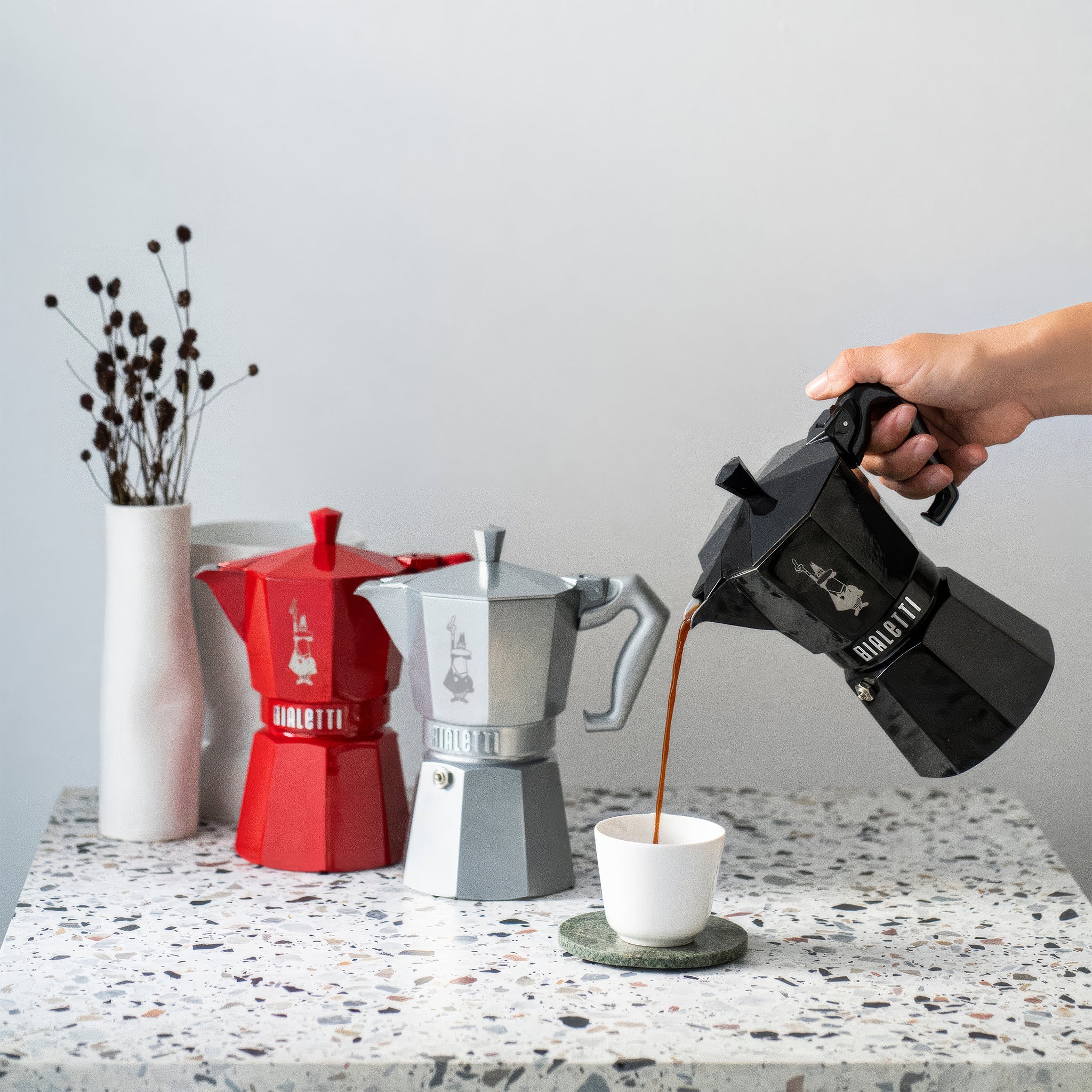 Moka Express 6 Cup | Exclusive Gümüş