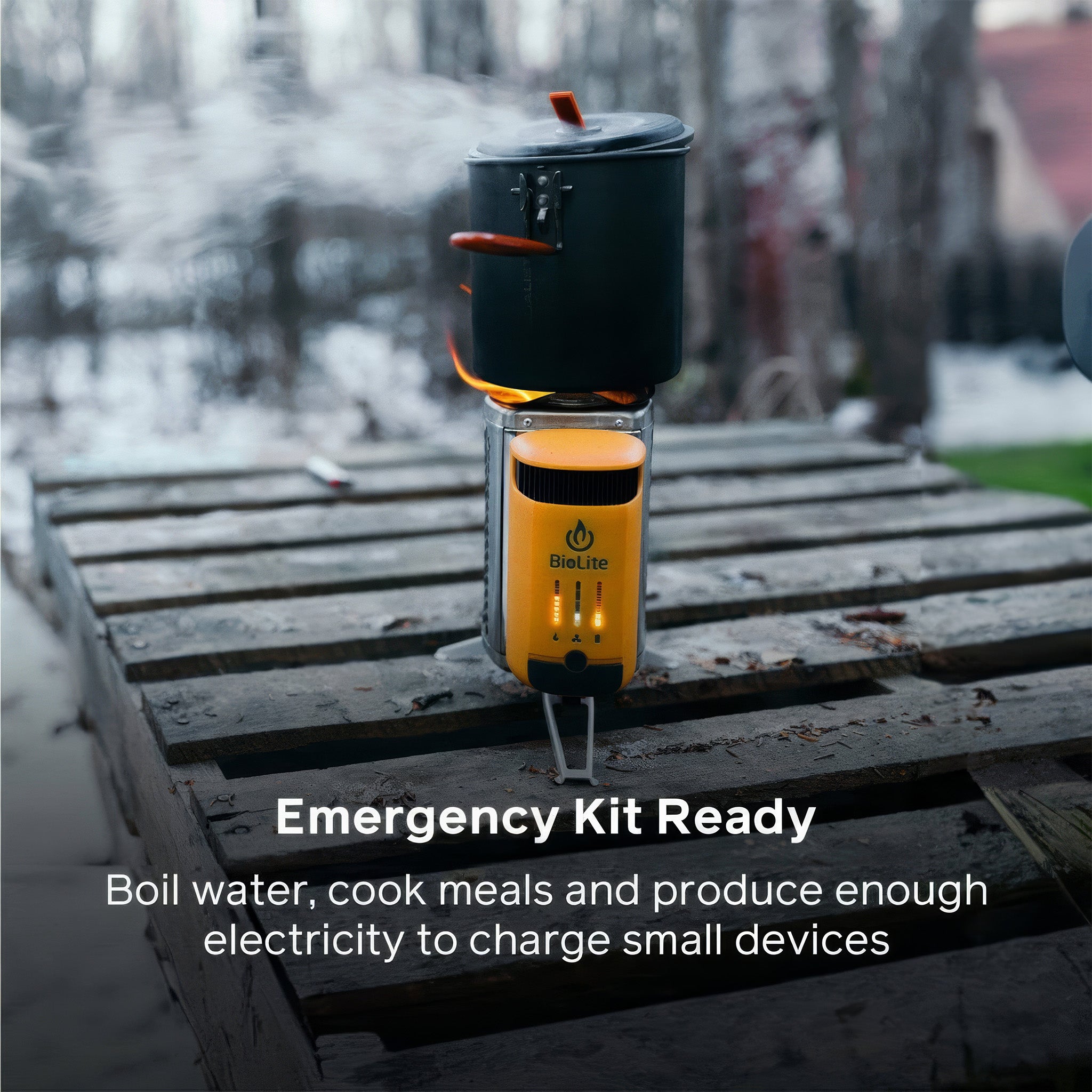 CampStove 2+ | Elektrik Üreten Odun Kamp Ocağı