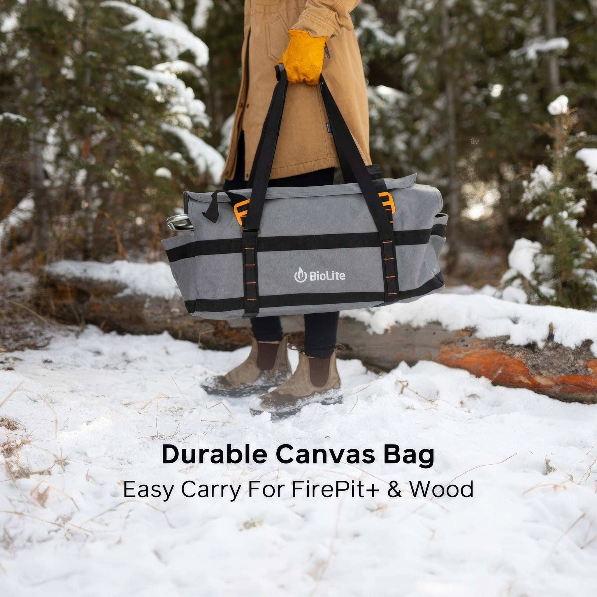 FirePit Carry Bag | Ateş Çukuru ve Odun Taşıma Çantası