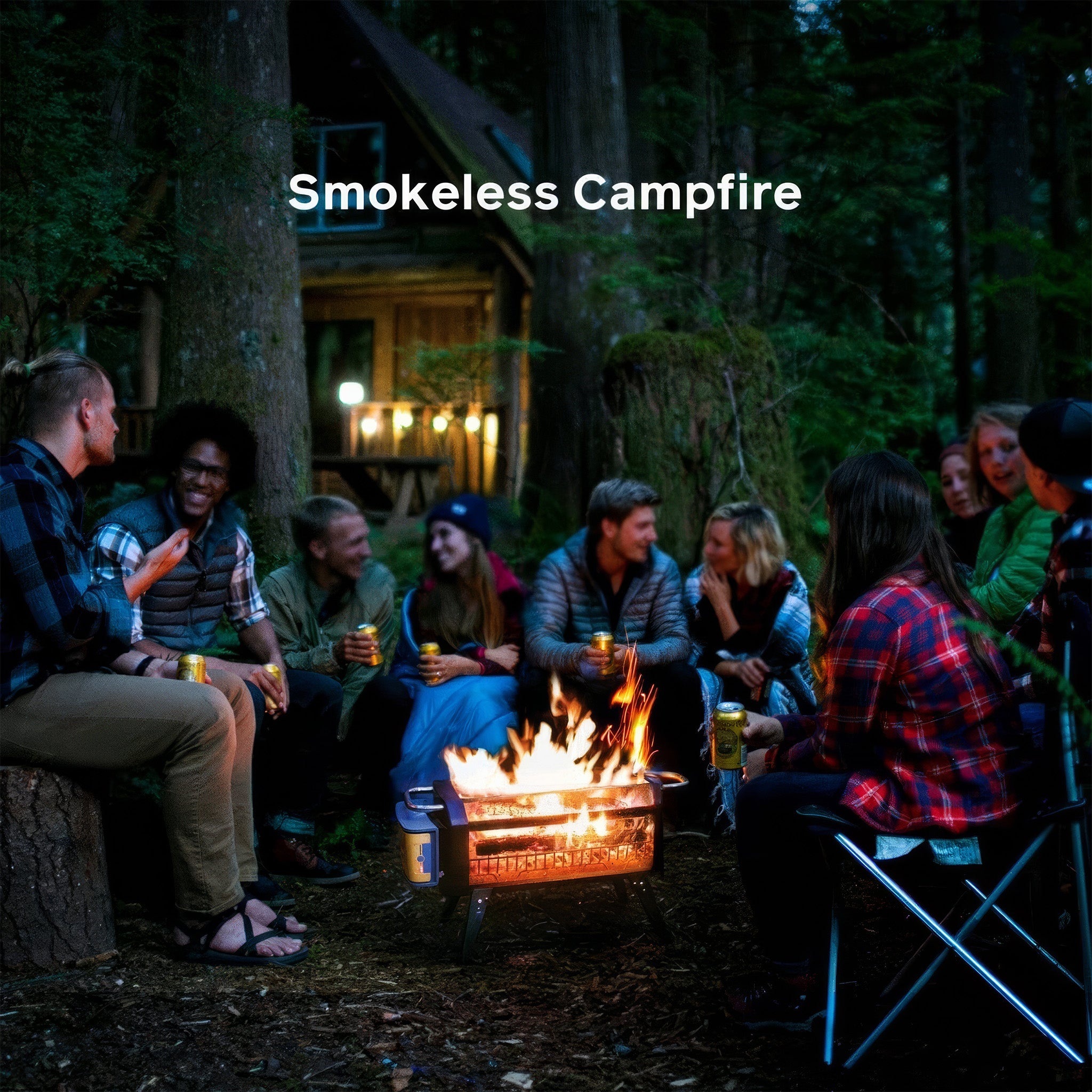 FirePit+ | Dumansız ve Portatif Ateş Çukuru