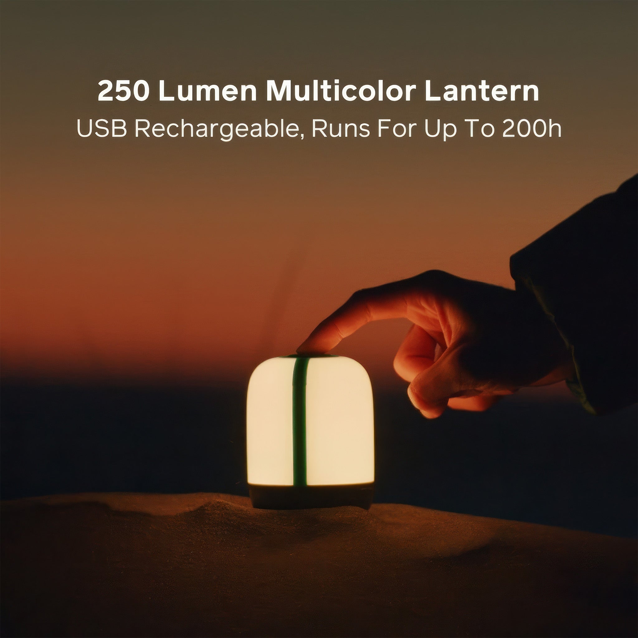 Alpenglow 250 | 250 Lümen USB Kamp Feneri