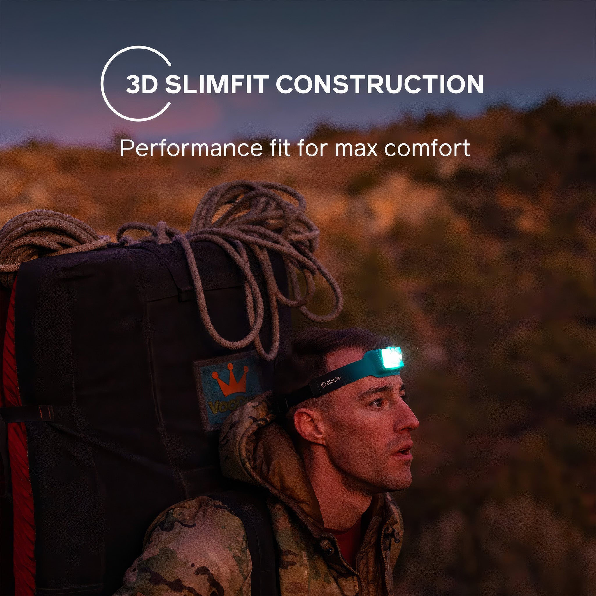 HeadLamp 325 | 325 Lümen Ultra Hafif USB Kafa Lambası | Ocean Teal