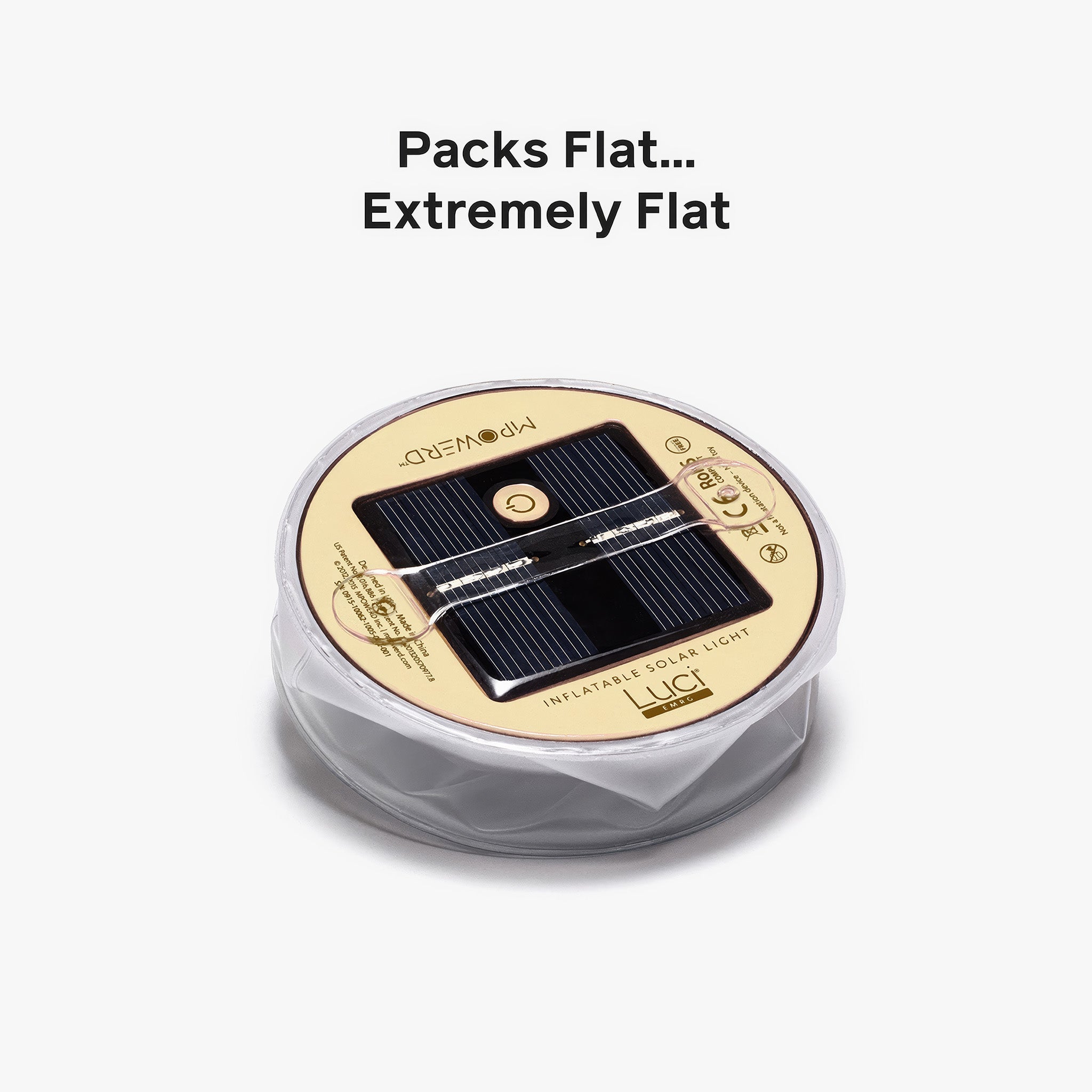 Luci Candle | Güneş Enerjili Şişirilebilir Mum Fener