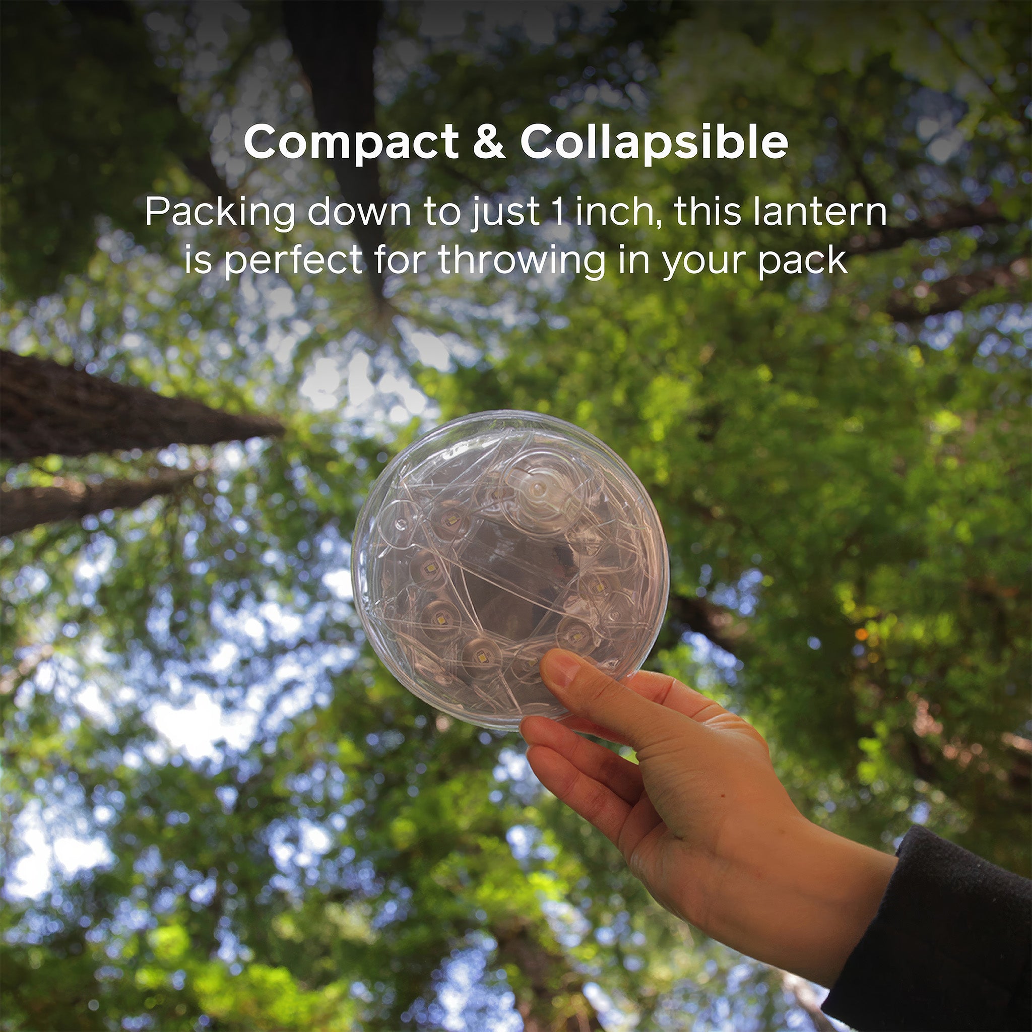 Luci Original Clear | Güneş Enerjili Şişirilebilir Fener