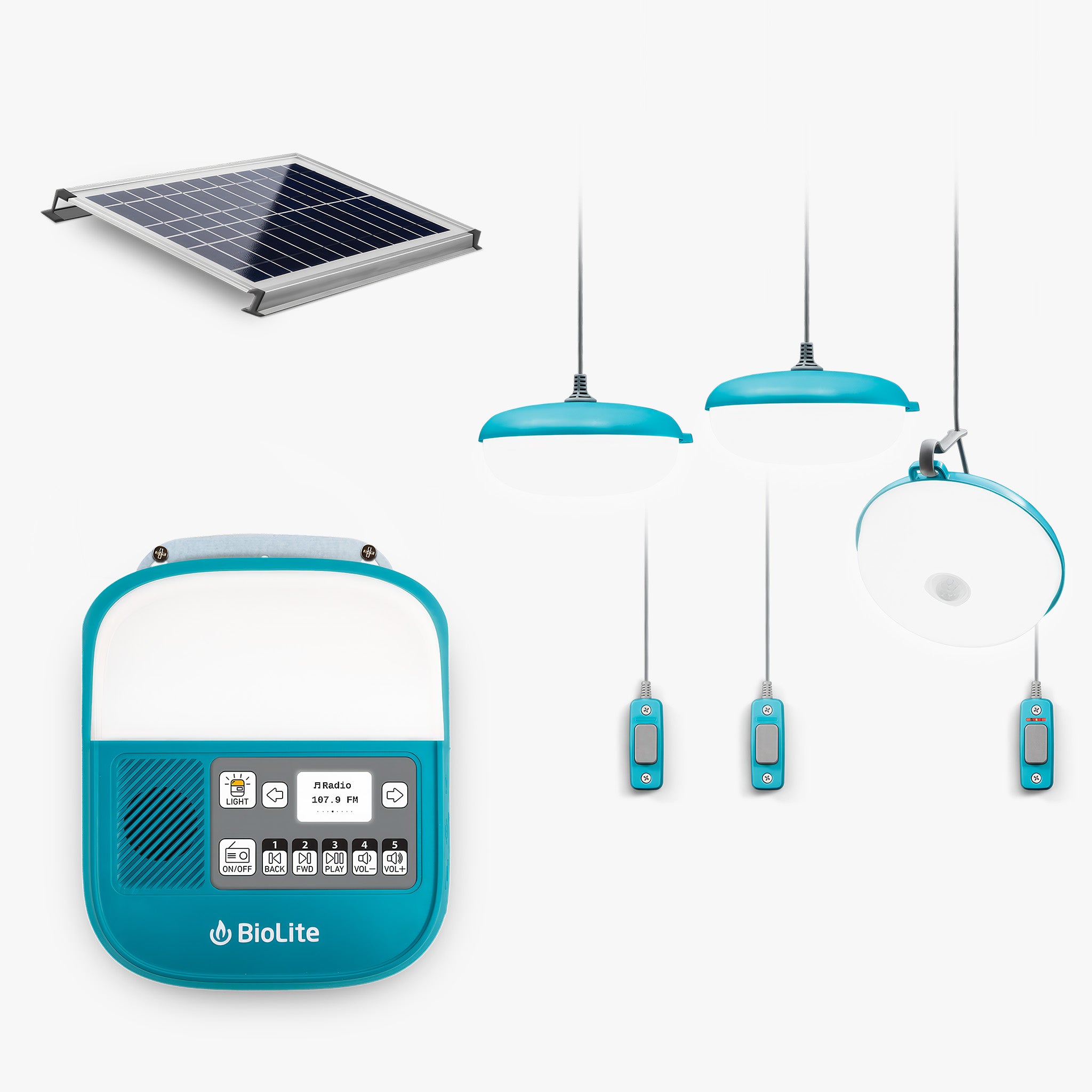 SolarHome 625 | Güneş Enerjisi İle Aydınlatma, Şarj ve Radyo
