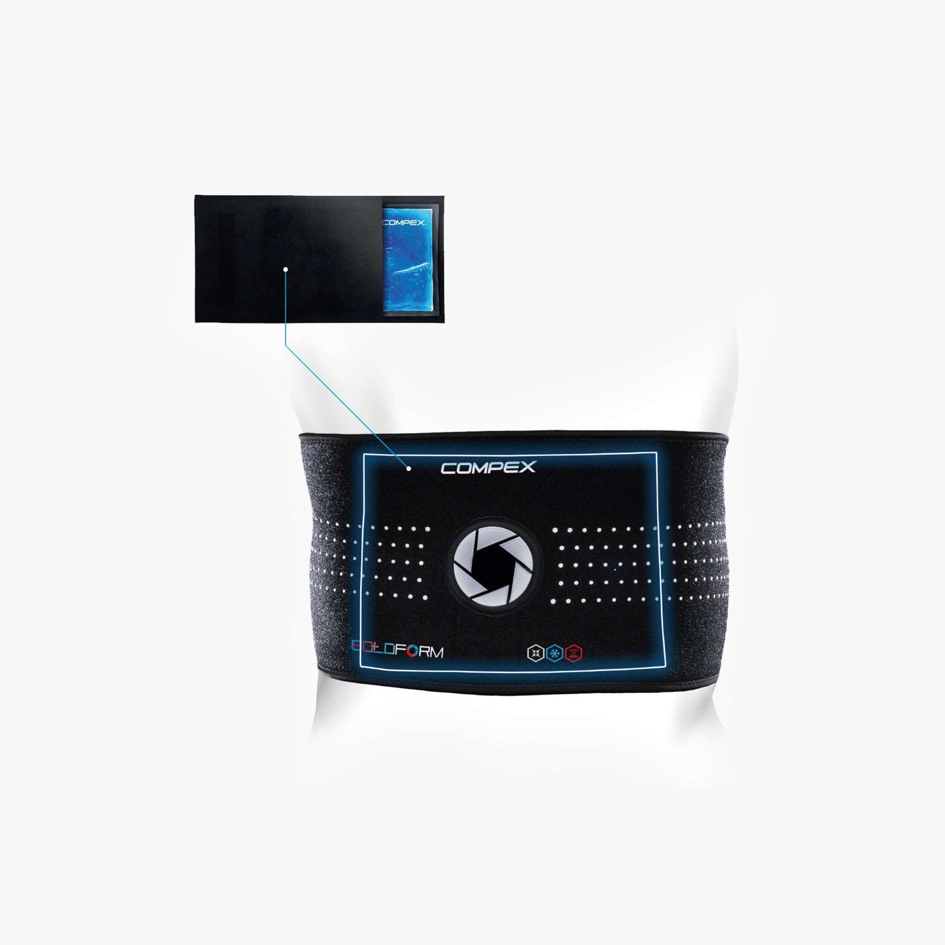 Coldform Back | Termojel Bel Kompresyon Sargısı