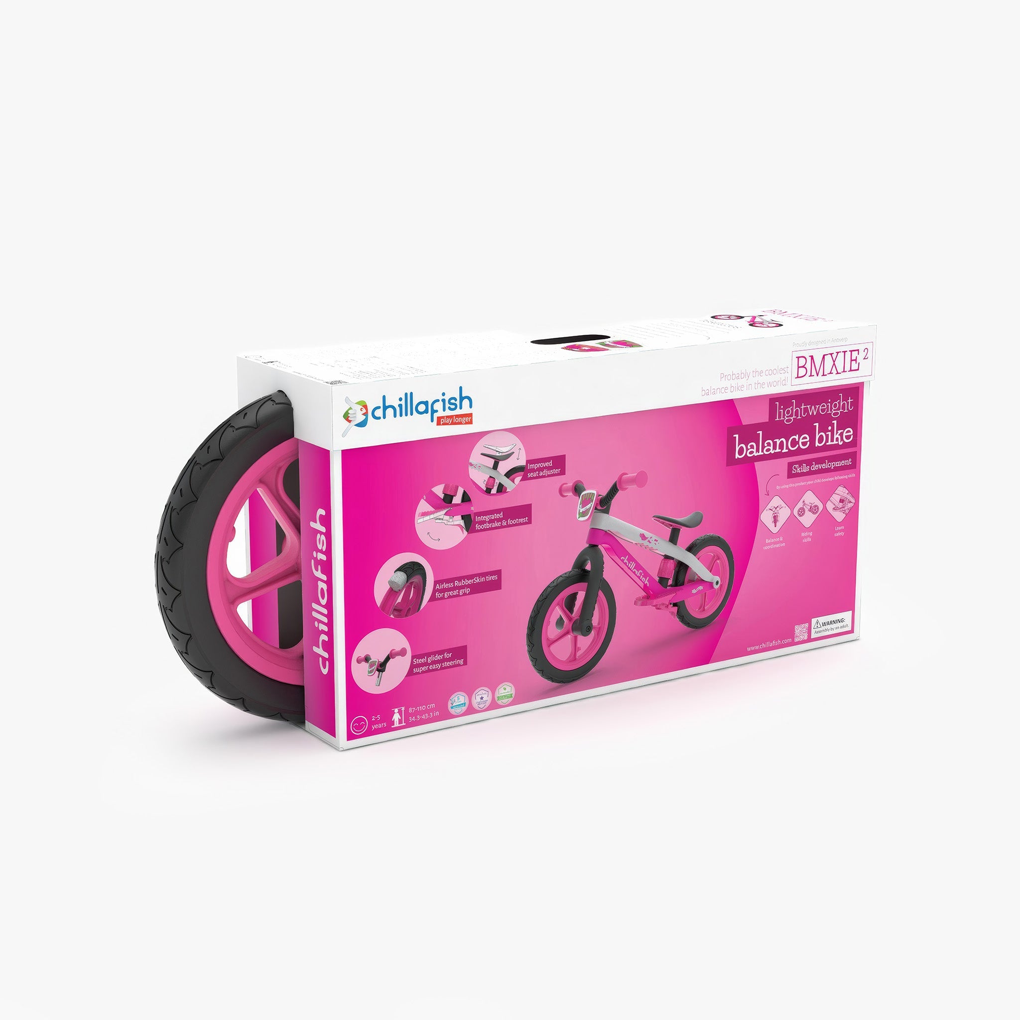 BMXie2 Denge Bisikleti (12 inç) | Pembe