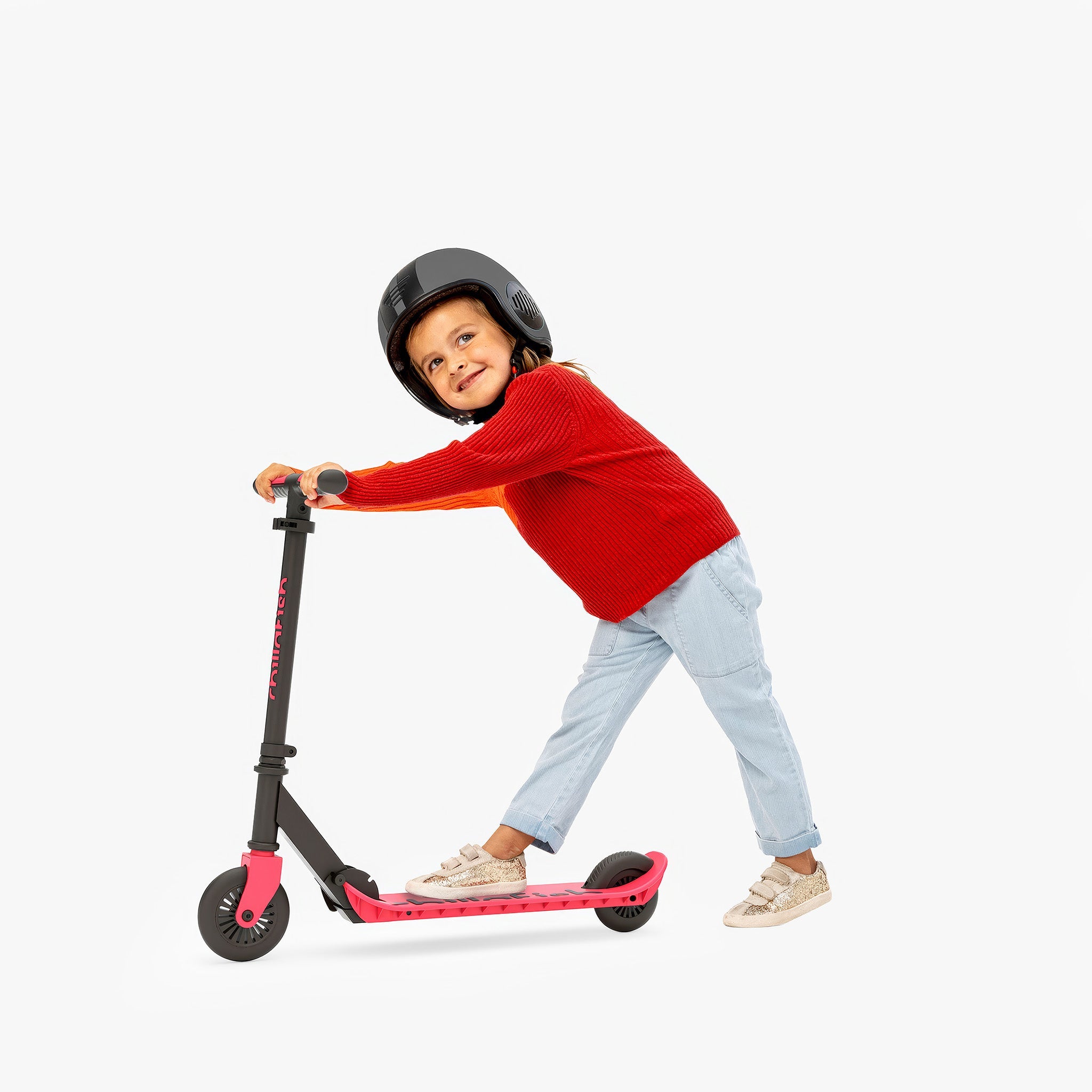Charlie Flexxi Katlanabilir 2 Tekerlikli Scooter | Coral Red