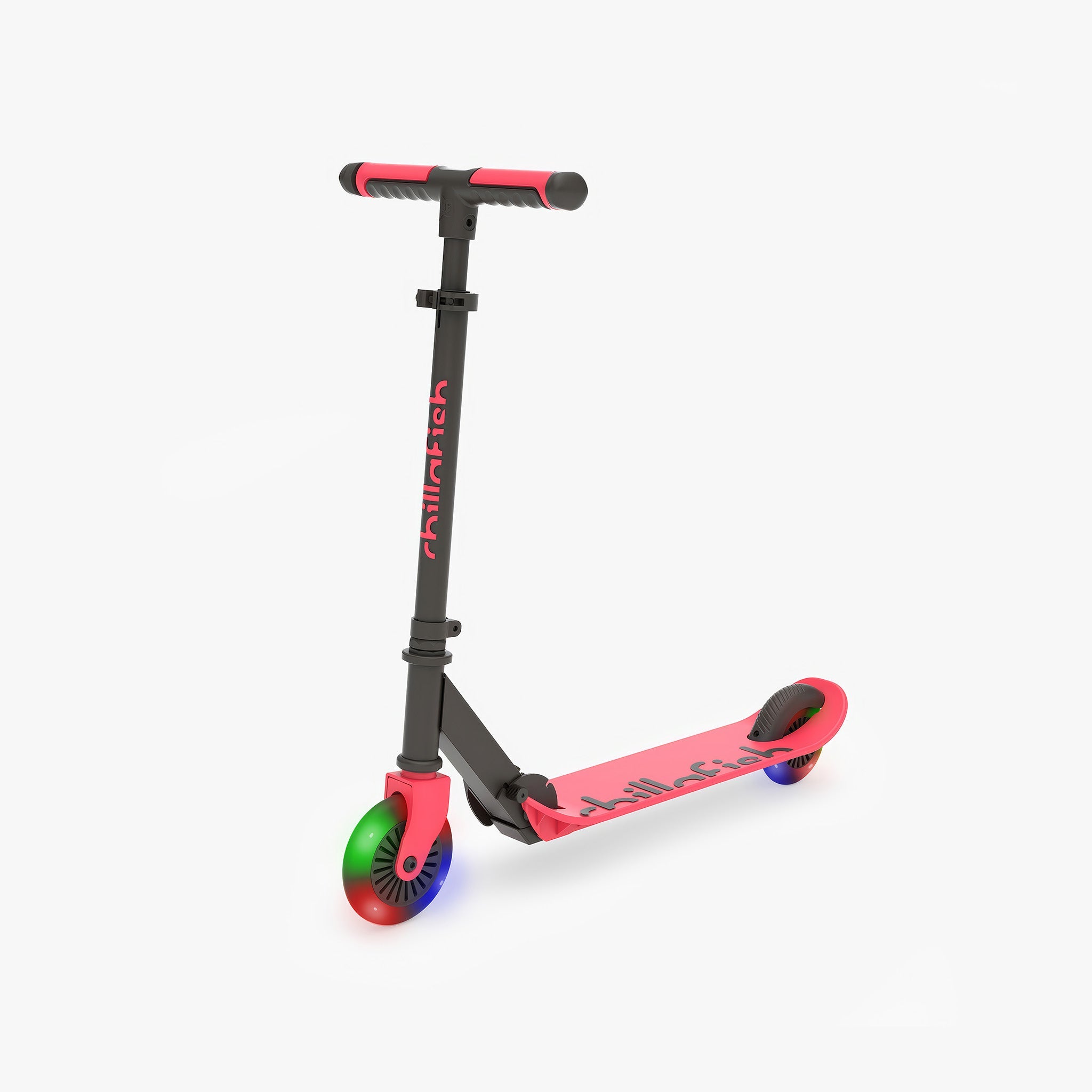 Charlie Flexxi Glow Katlanabilir 2 Tekerlikli Scooter | Coral Red