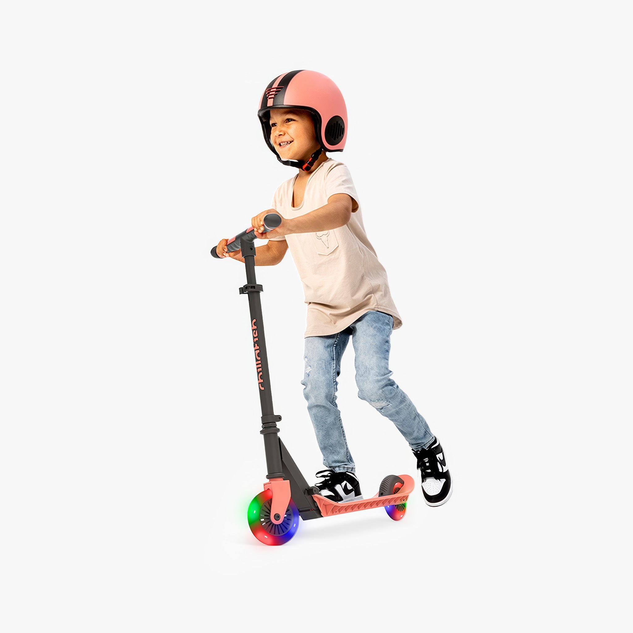 Charlie Flexxi Glow Katlanabilir 2 Tekerlikli Scooter | Flamingo