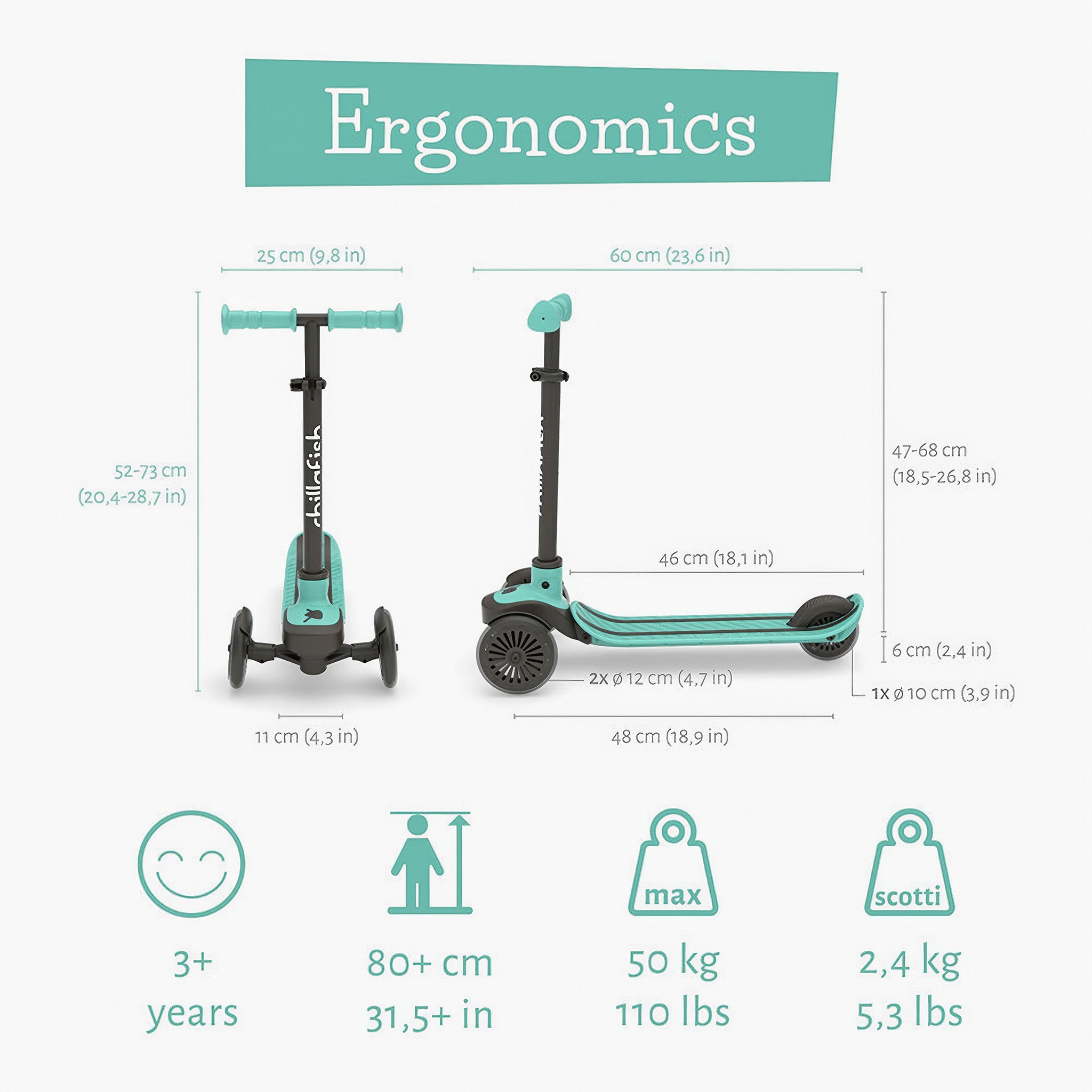 Scotti 3 Tekerlekli Scooter | Mint