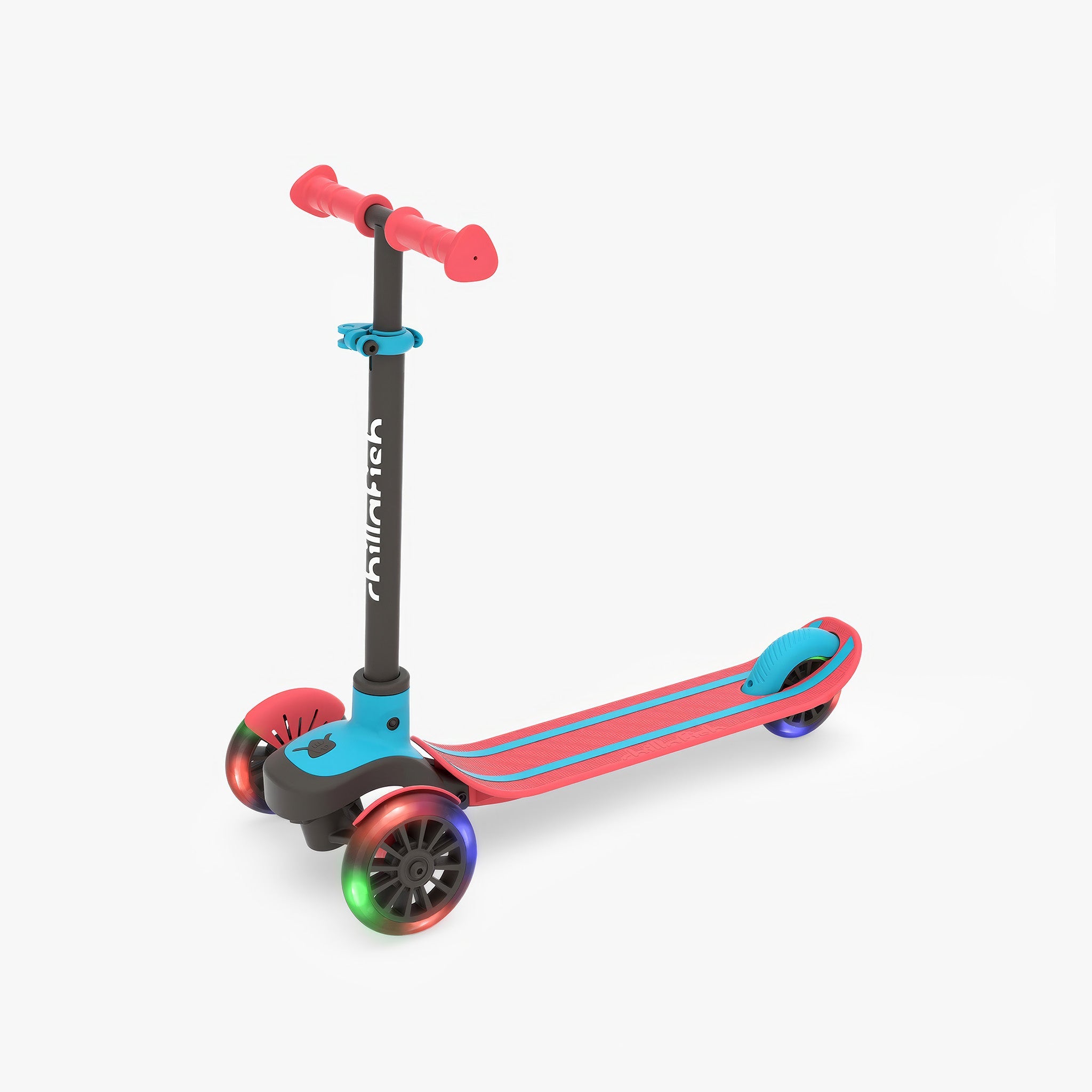 Scotti Glow 3 Tekerlekli Işıklı Scooter | Kırmızı