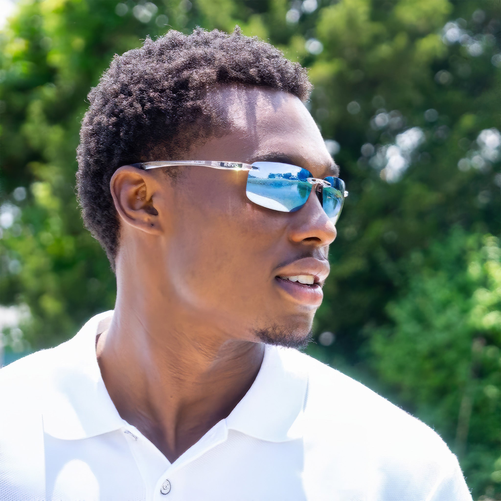 Descend N Polarize Güneş Gözlüğü | Crystal | Blue Water