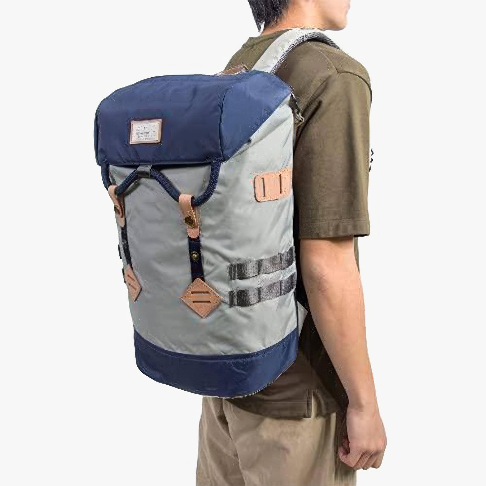 Colorado Jungle Serisi | Light Gri x Lacivert | Unisex Sırt Çantası