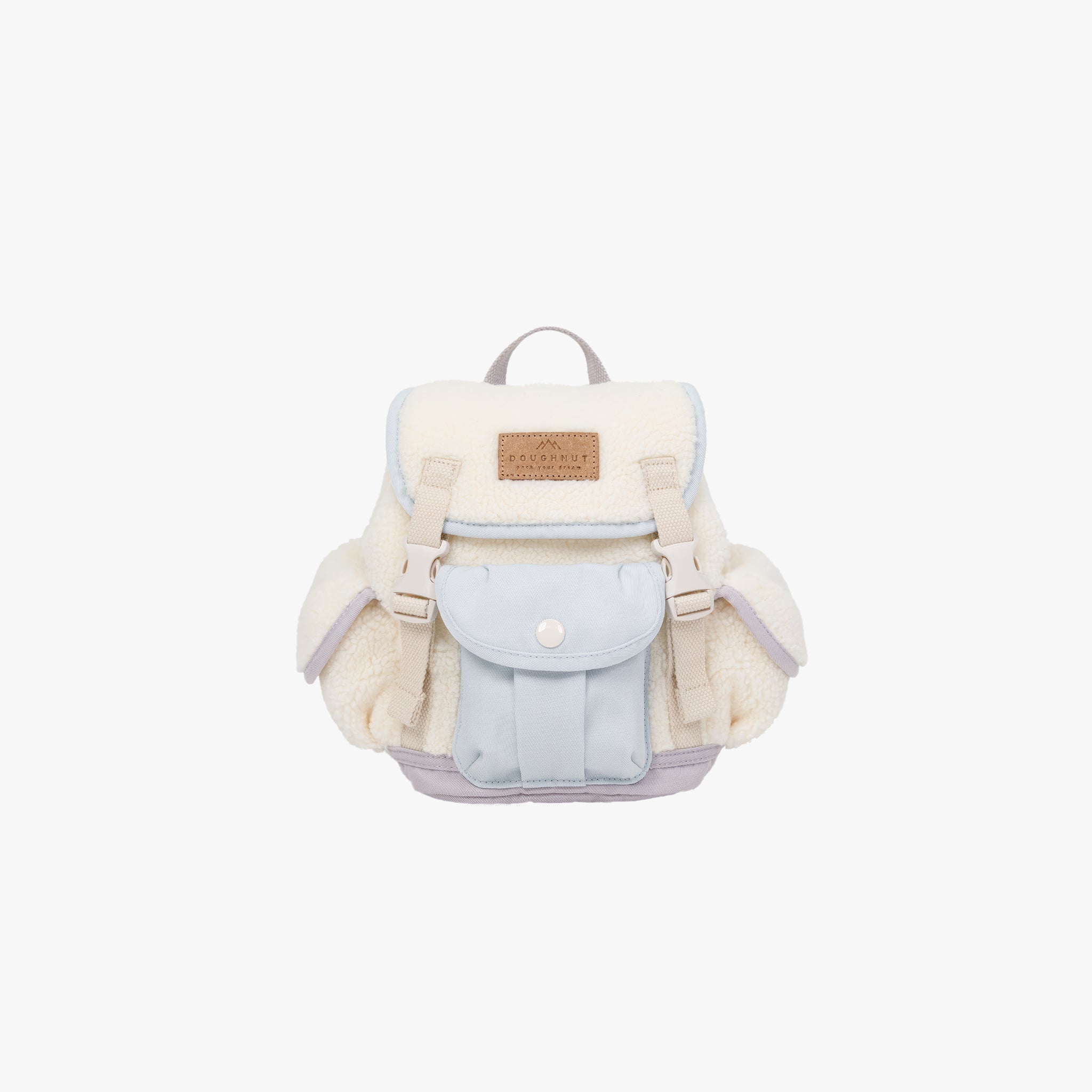 Lighthouse Fluffy Series | Cream x Blue Lotus x Powder Purple | Sırt Çantası