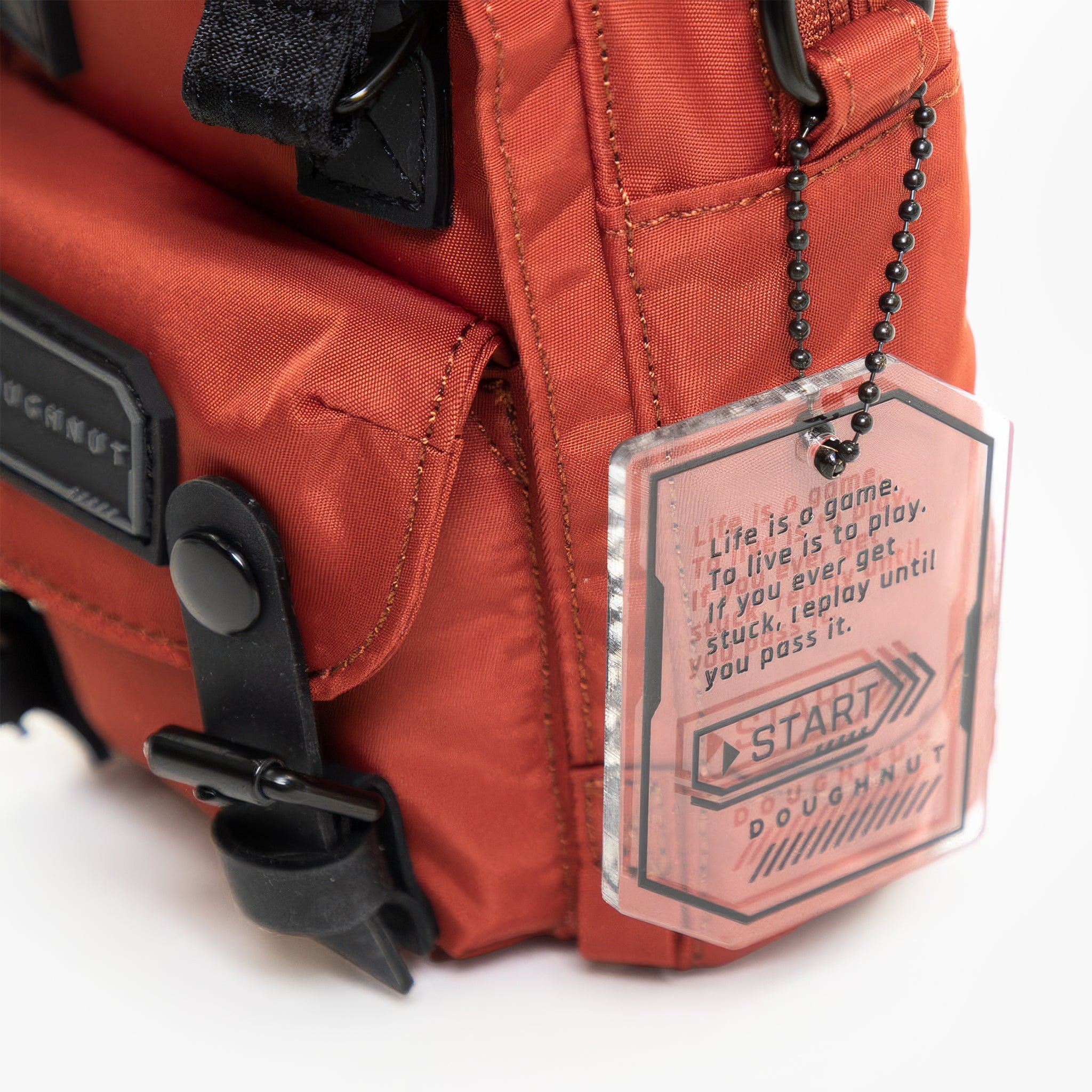Macaroon Tiny Gamescape | Blood Orange Mini Çapraz Çanta