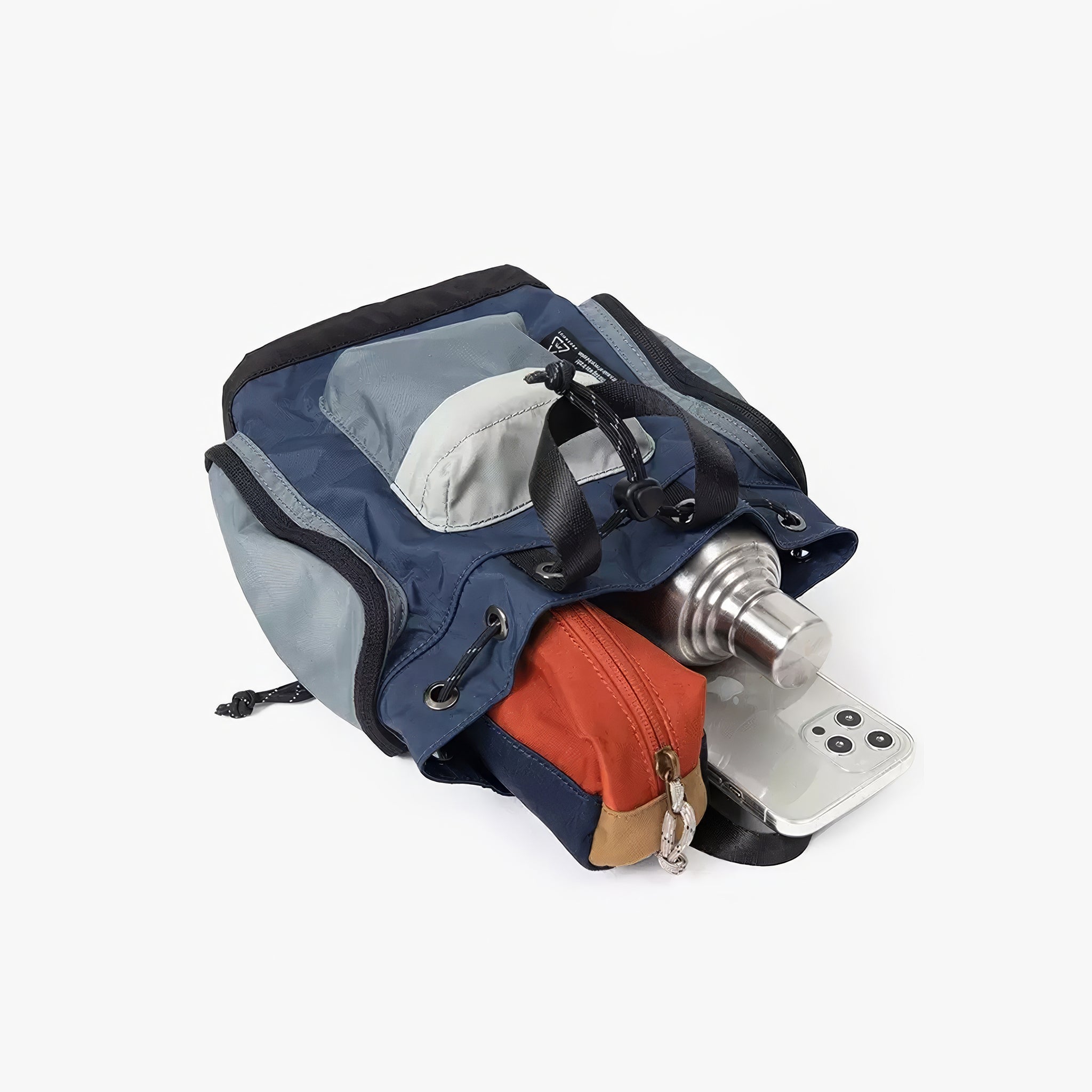 Pyramid Go Wild Serisi | Navy x Grey | Unisex Omuz Çantası