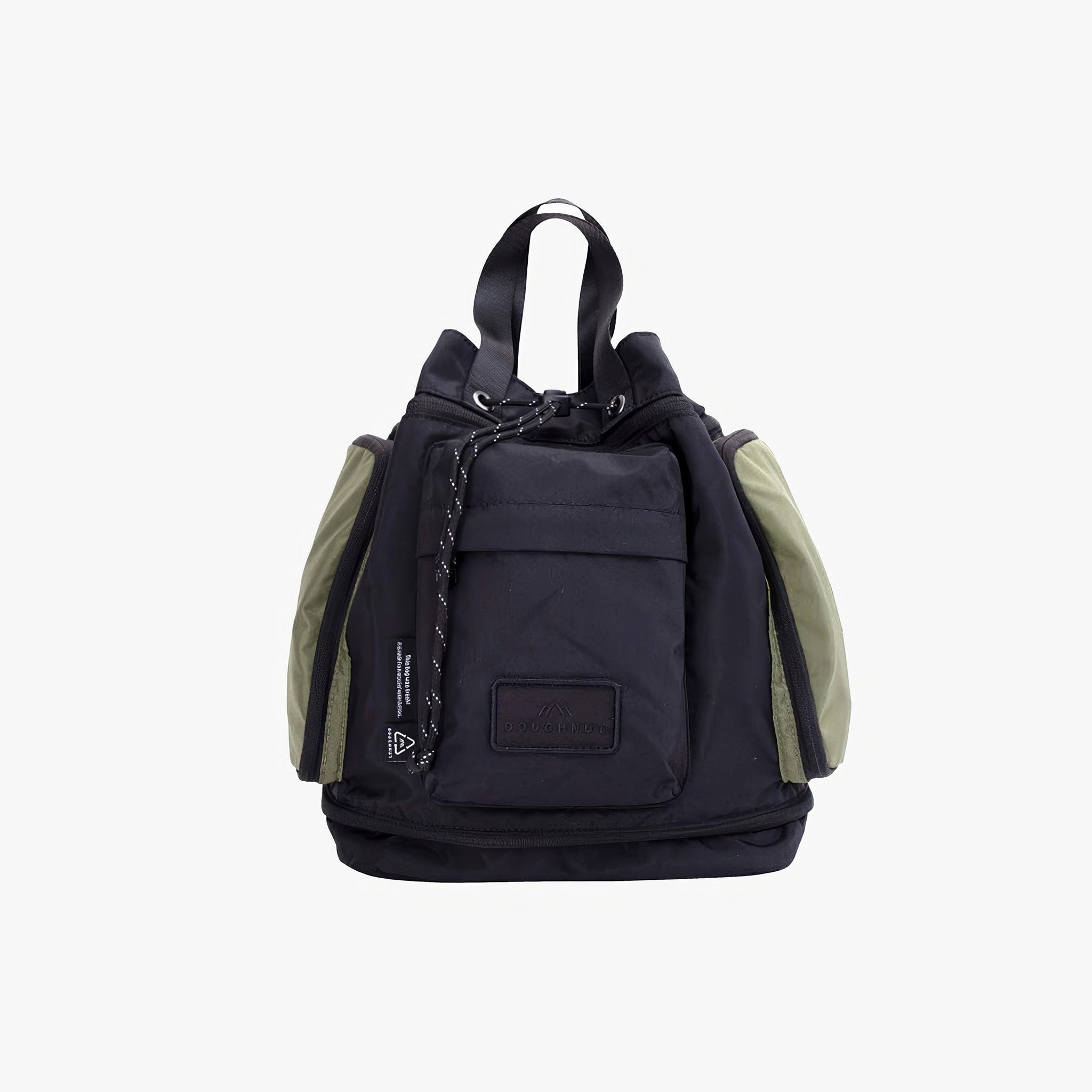 Pyramid Go Wild II Serisi | Black x Army | Unisex Omuz Çantası