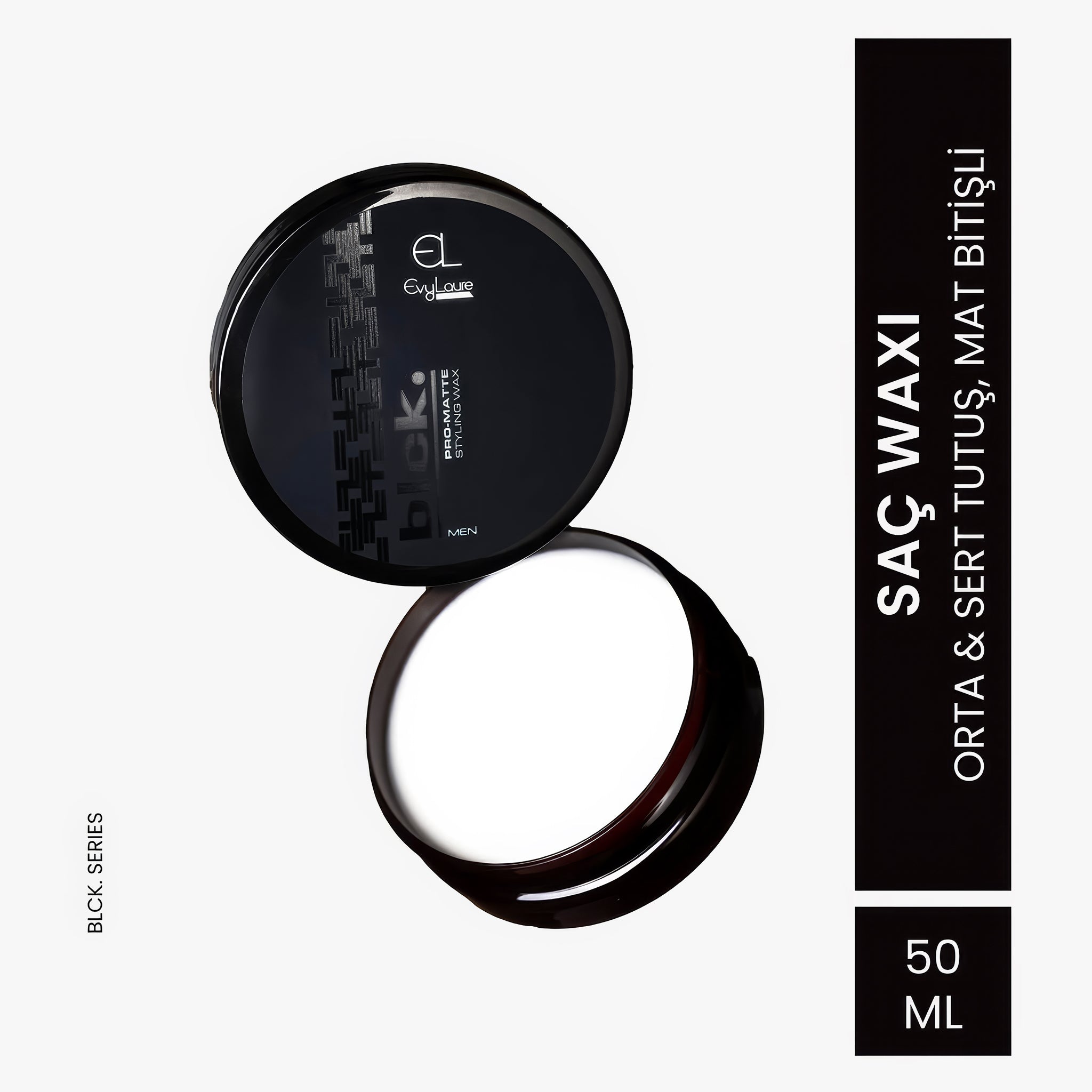 BLCK. Wax Pro Matte Saç Waxı | Orta & Sert Tutuş, Mat Bitişli